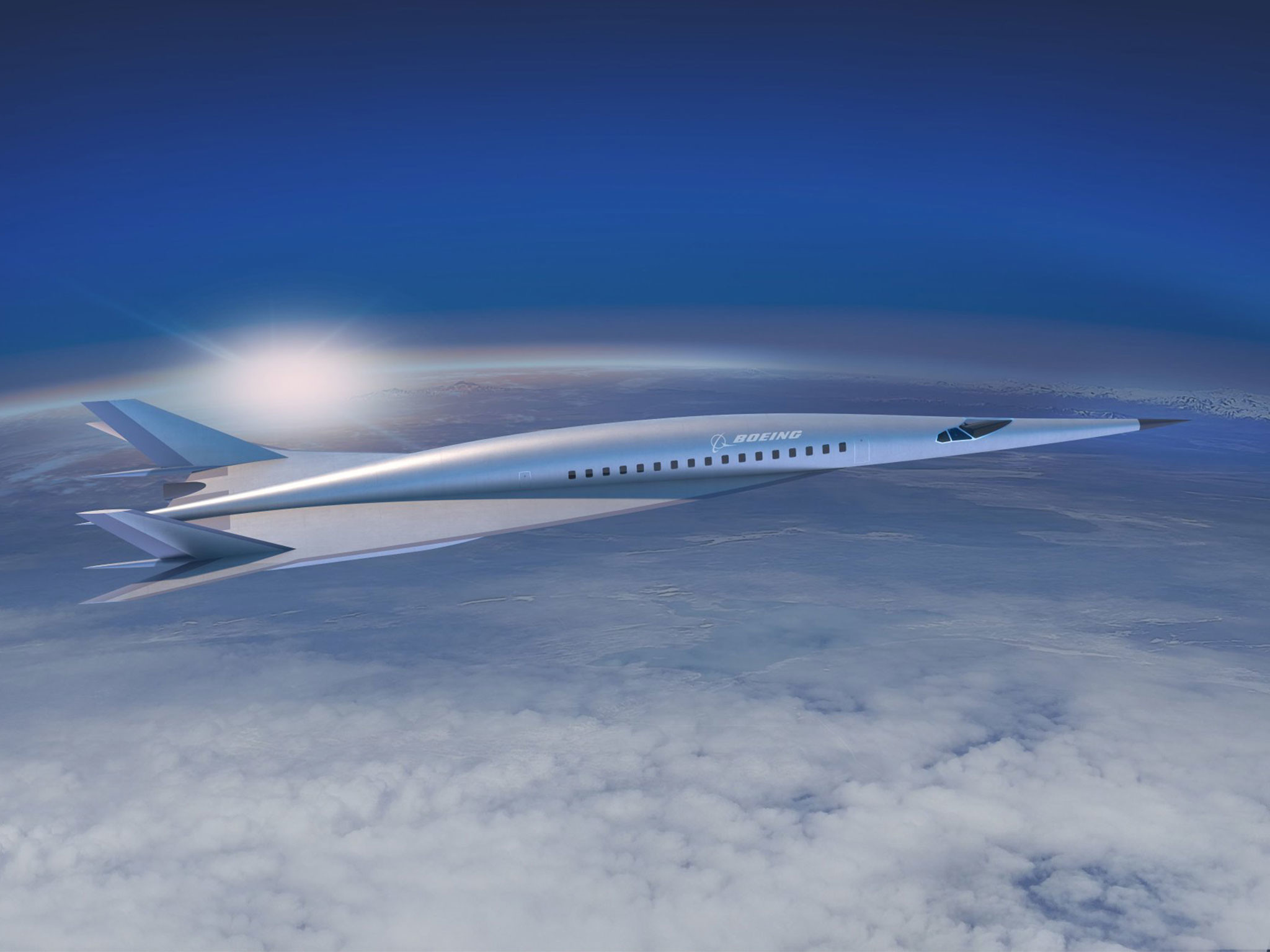 2048x1536 Boeing unveils plans for hypersonic 3,800mph-airliner that will fly from  London to New York in two hours