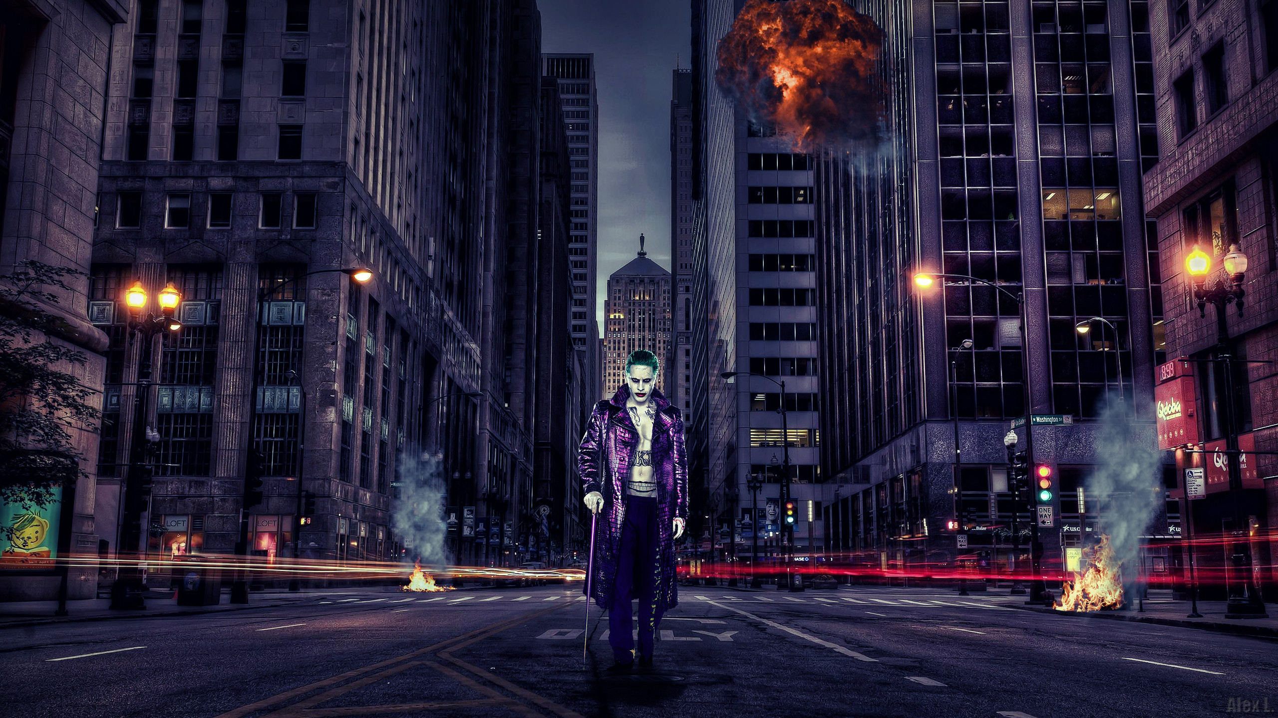 Suicide Squad Joker Wallpaper.