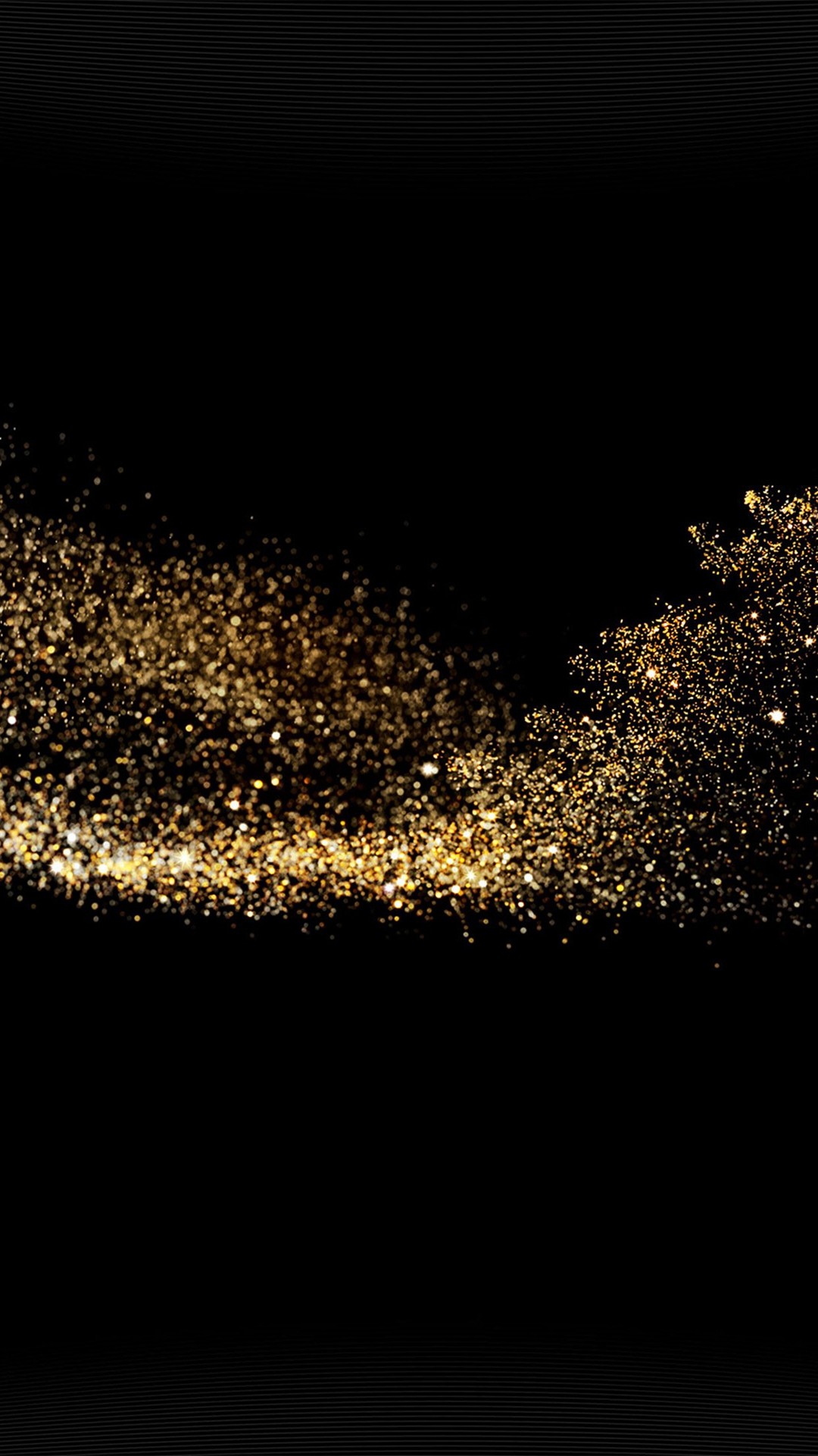 1080x1920 Gold Sparkle Beauty Dark Pattern #iPhone #6 #plus #wallpaper