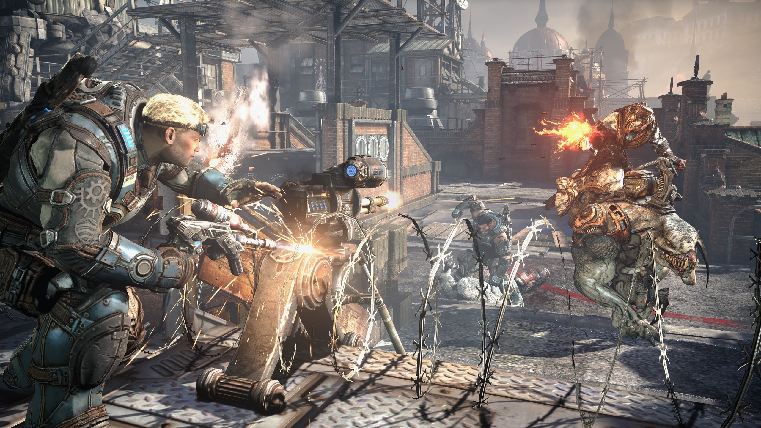 2560x1440 Gears of War: Judgment – See The “Classic Hammerburst” Pre-Order Video