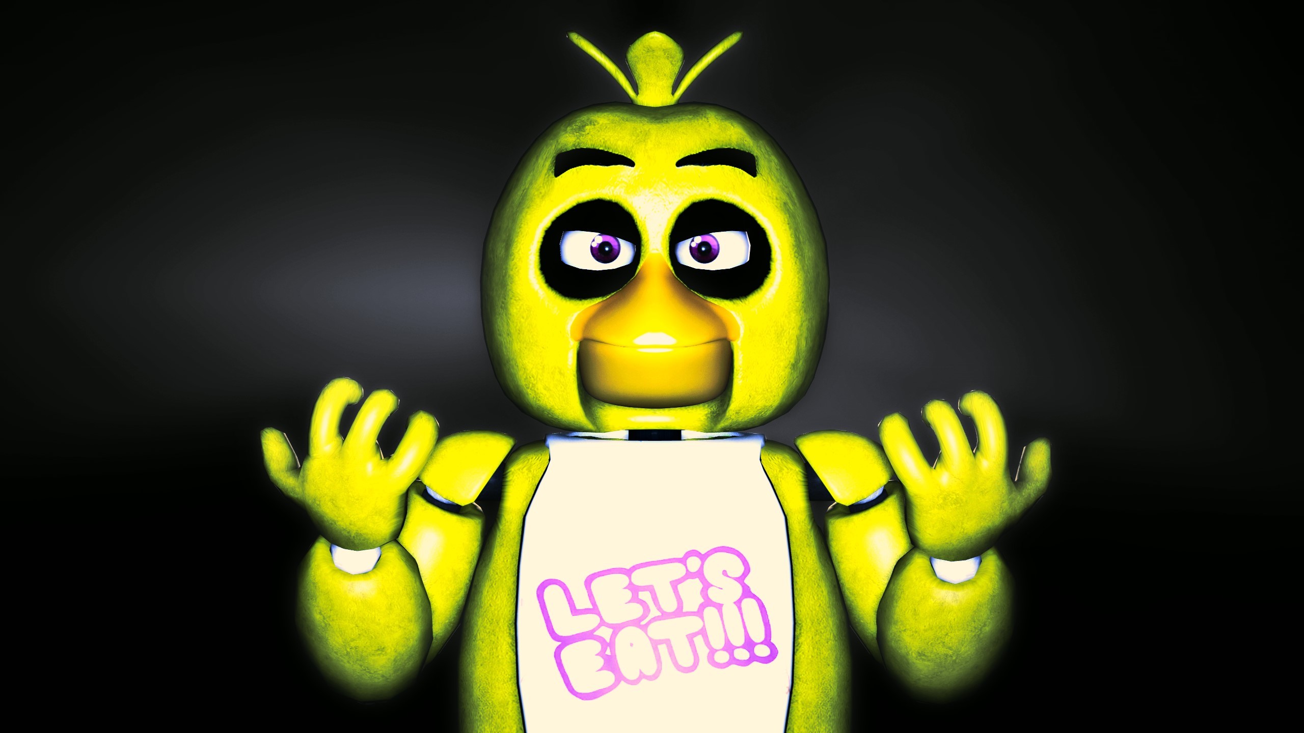 2560x1440 ... FNAF] Chica by AntiHacking5000