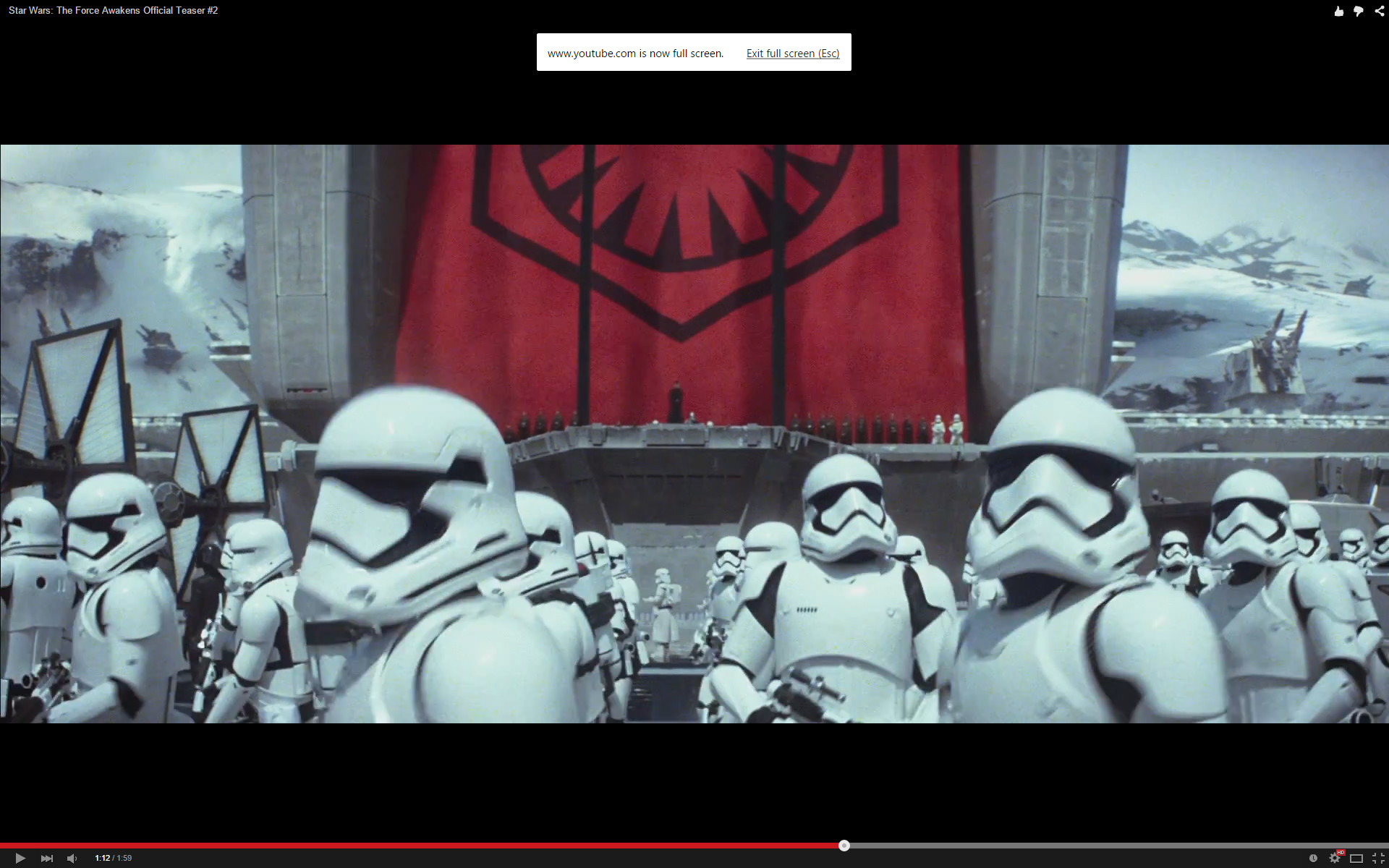1920x1200 That emblem, those huge turrets in the background. Hell, those  stormtroopers look ready to tear shit up.