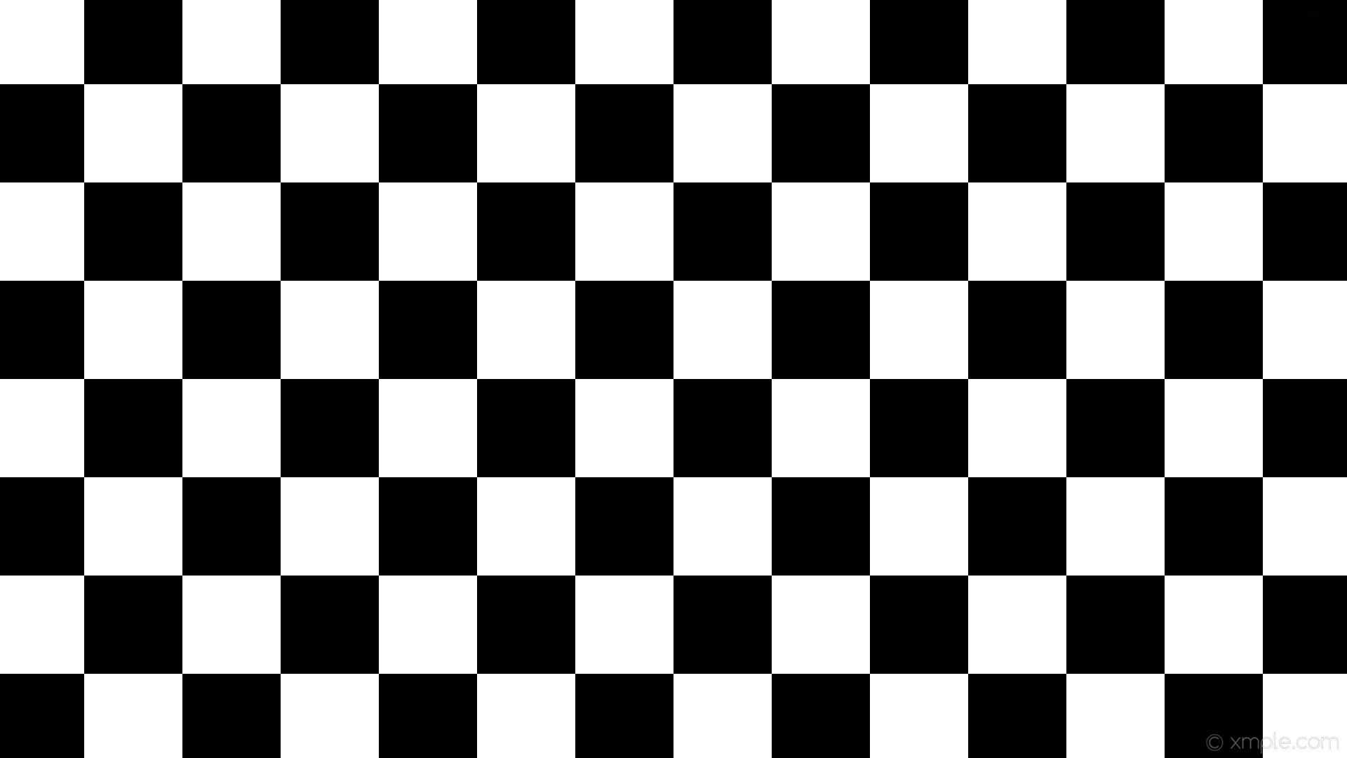 1920x1080 Wallpaper checkered black white squares #000000 #ffffff diagonal 0Â° 140px