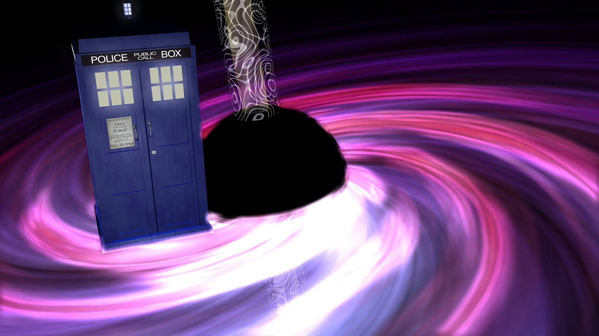 1920x1080 Doctor Who - TARDIS animation