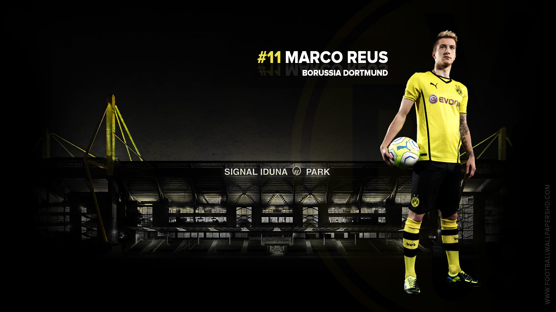 1920x1080 Marco Reus Borussia Dortmund Wallpaper