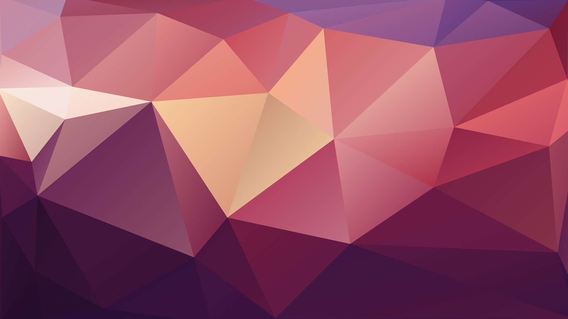 1920x1080 ... Abstract Geometric Low Poly - Wallpaper by McFrolic