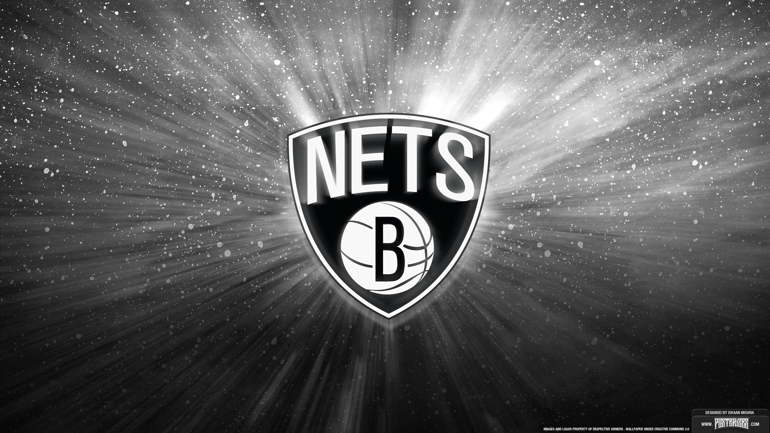 2560x1440 ... Nba Miami Heat Wallpaper Â· Nets Logo Wallpaper | Posterizes | NBA  Wallpapers &Amp; Basketball Designs ...