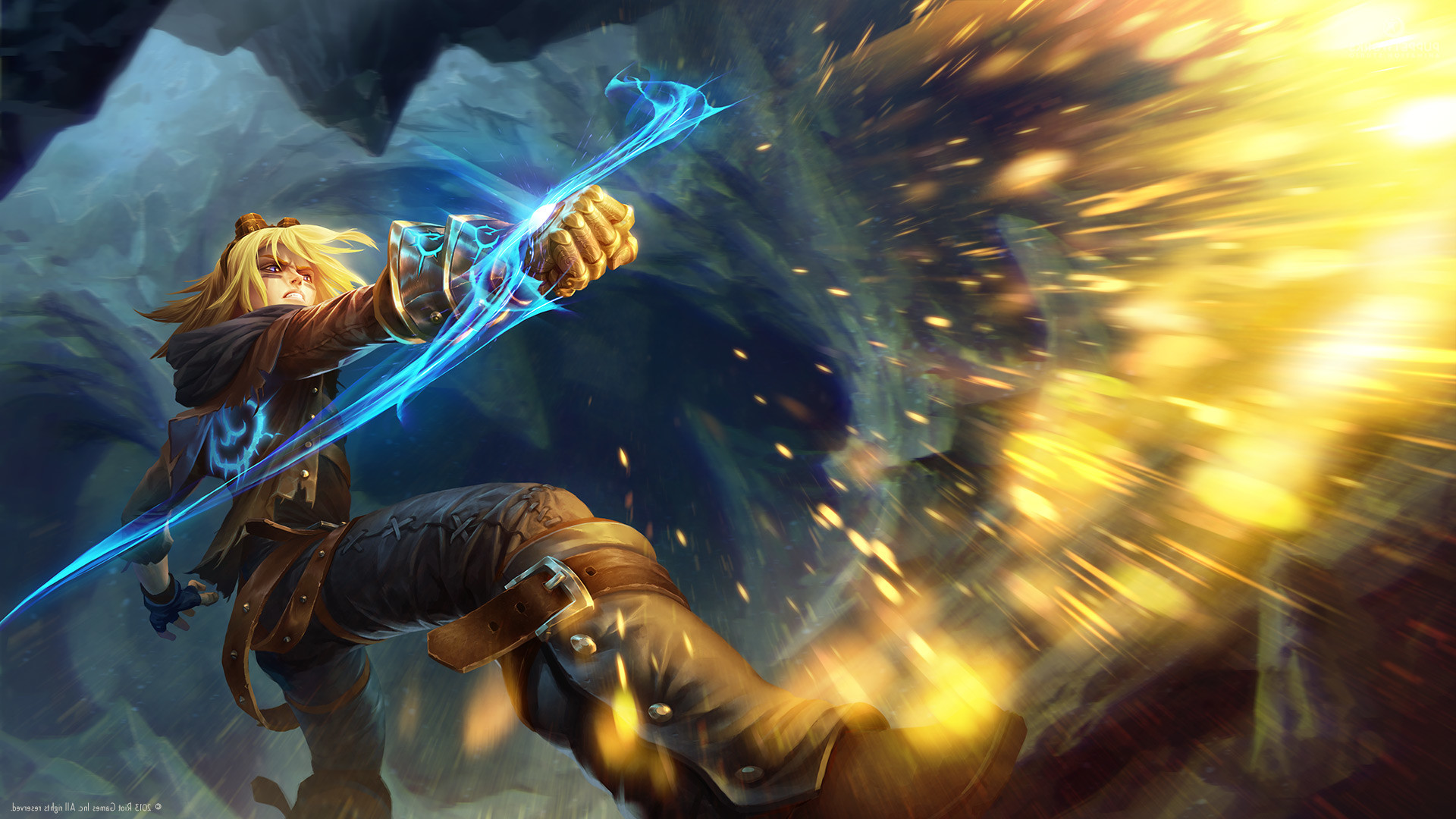 1920x1080 League Of Legends, Video Games, Ezreal Wallpapers HD / Desktop and Mobile  Backgrounds