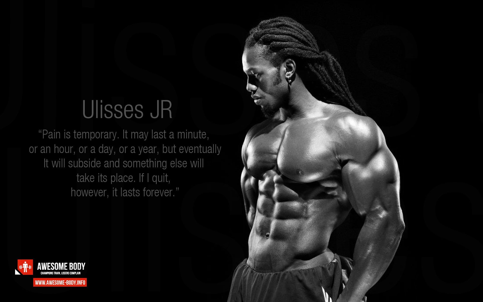 1920x1200 Ulisses JR Motivation awesome body wallpaper