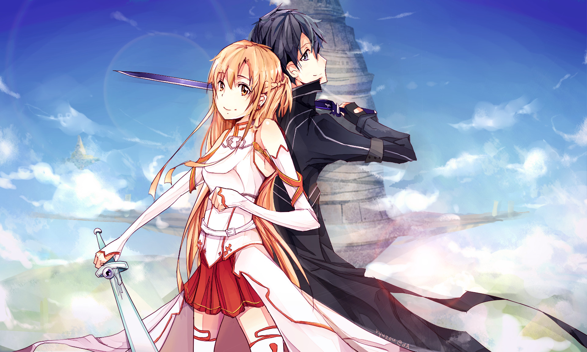 1920x1152 1106 Asuna Yuuki HD Wallpapers | Backgrounds - Wallpaper Abyss - Page 4