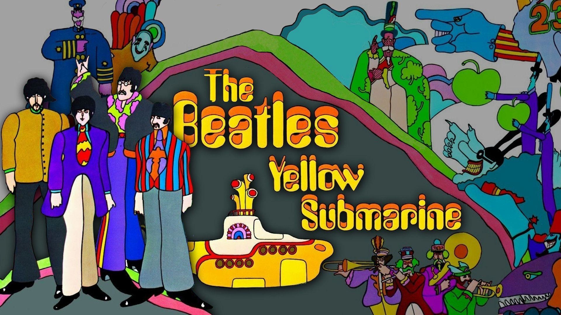 1920x1080 The-Beatles-Border-Yellow-Submarine-Wallpaper-by-felipemuve