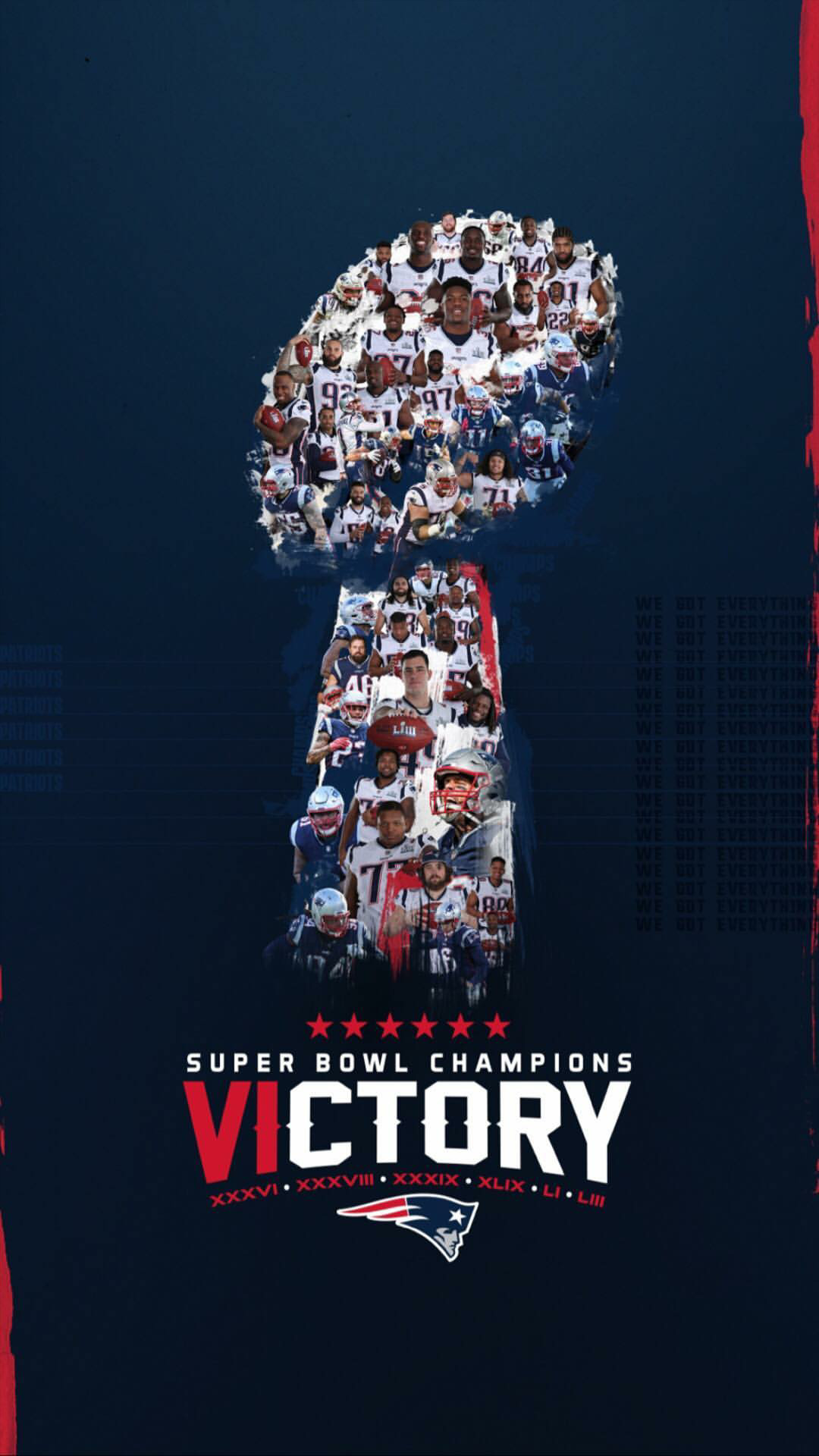 1080x1920 CasualAwesome phone wallpaper from the Pats Instagram account (i.redd.it)