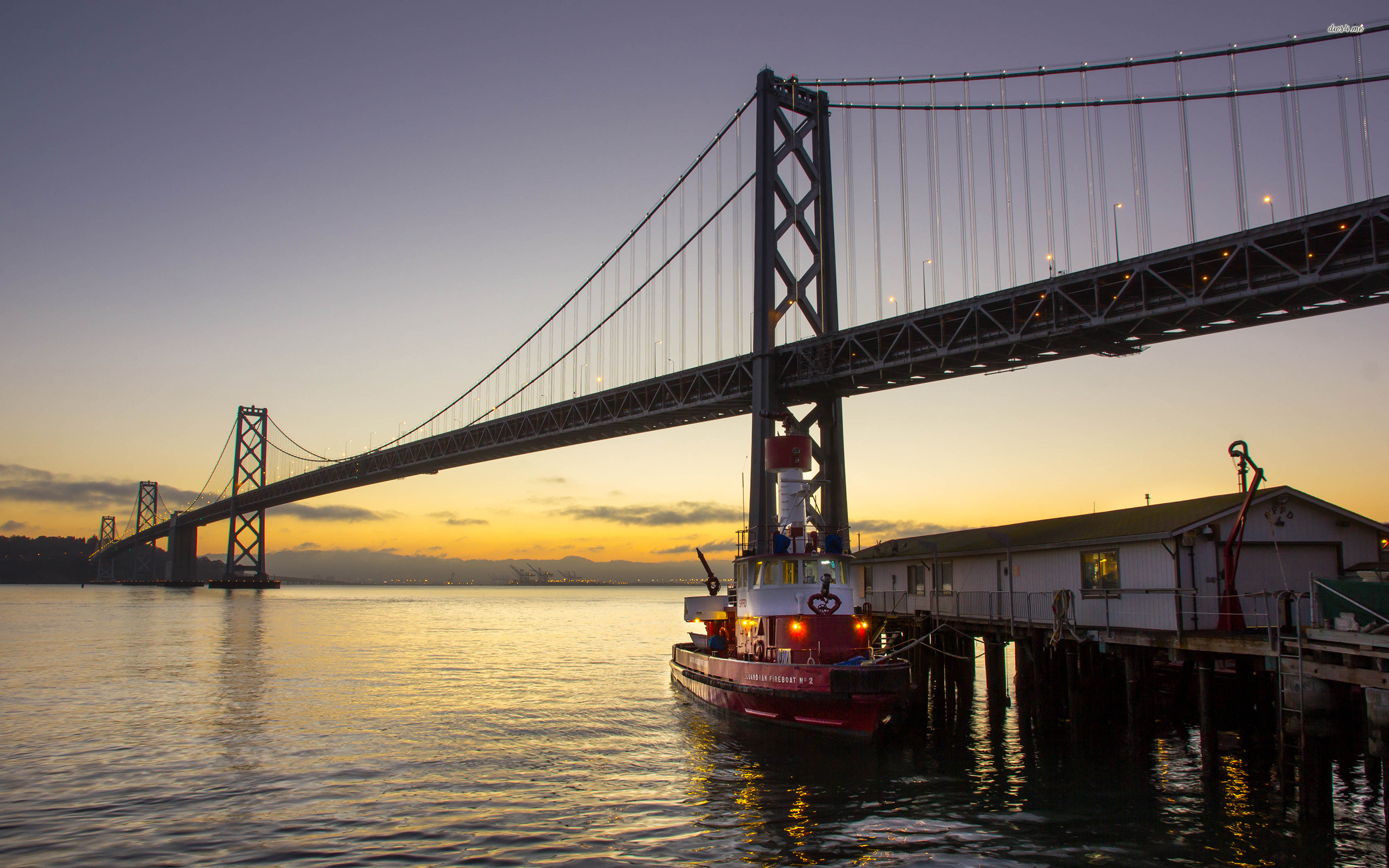 2560x1600 ... San Francisco-Oakland Bay Bridge wallpaper  ...