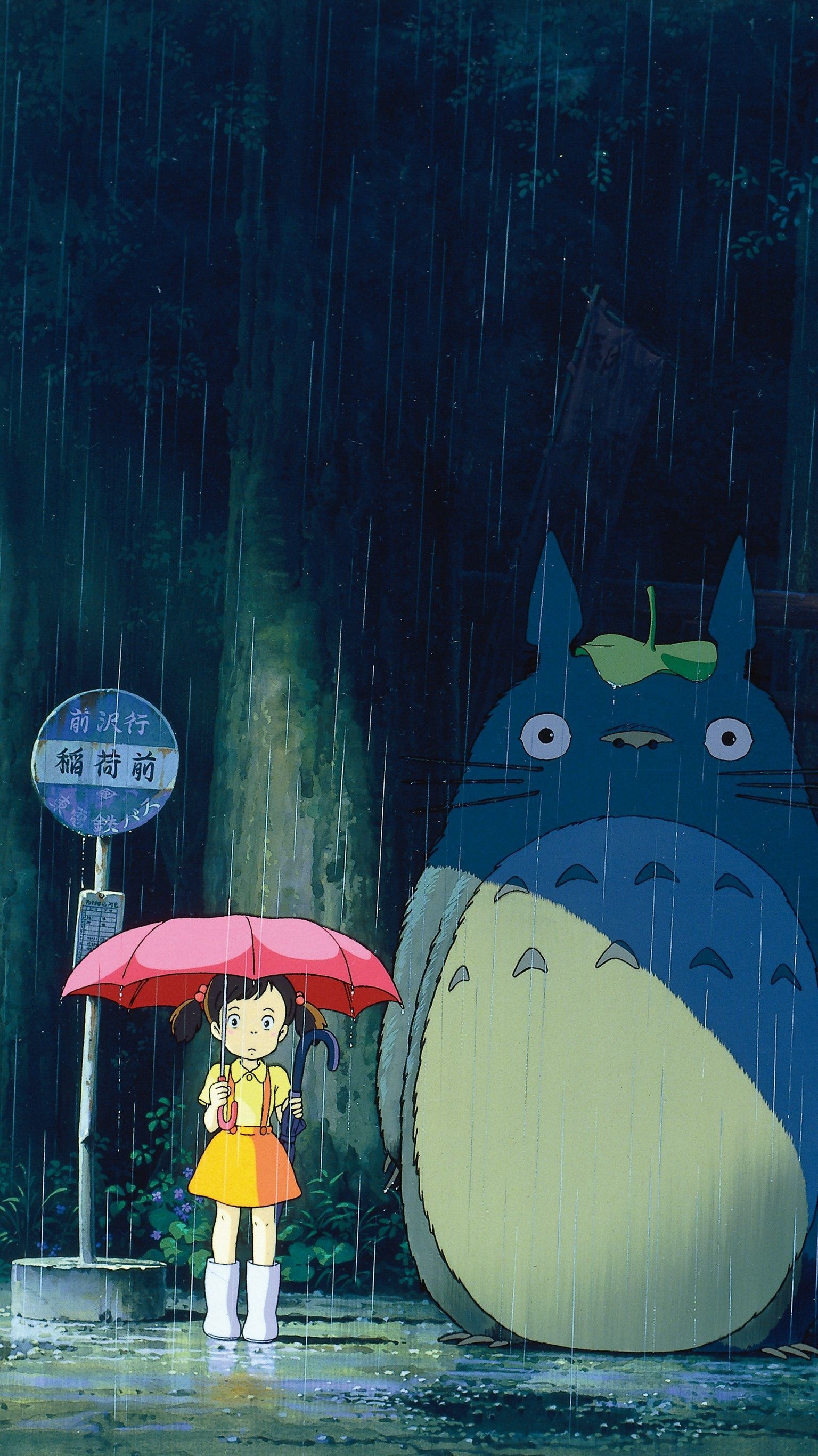 1536x2732 My Neighbor Totoro (1988) Phone Wallpaper | Moviemania
