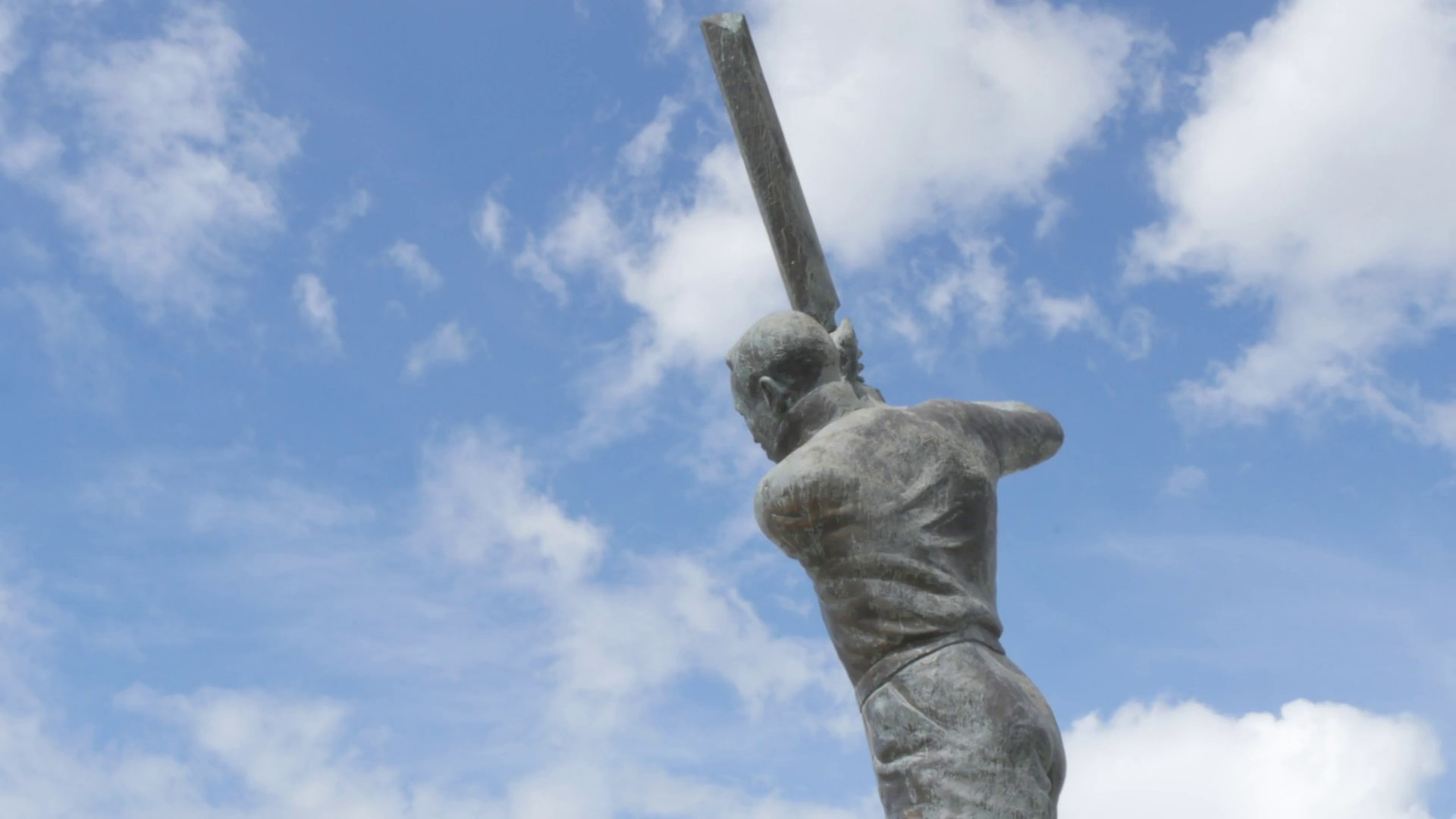 1920x1080 Statue of Garfield Sobers at the Kensington Oval Cricket Ground, St Michael,  Barbados, West Indies, Caribbean Stock Video Footage - VideoBlocks