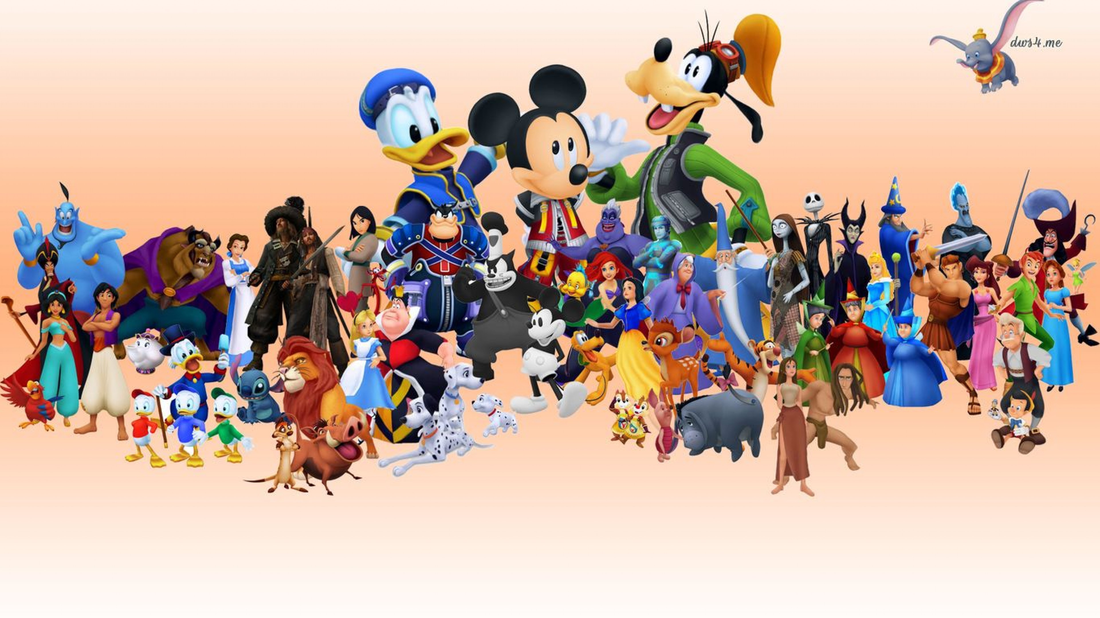 3840x2160 Disney World Characters Hd Wallpaper for Desktop and Mobiles - 4K Ultra HD