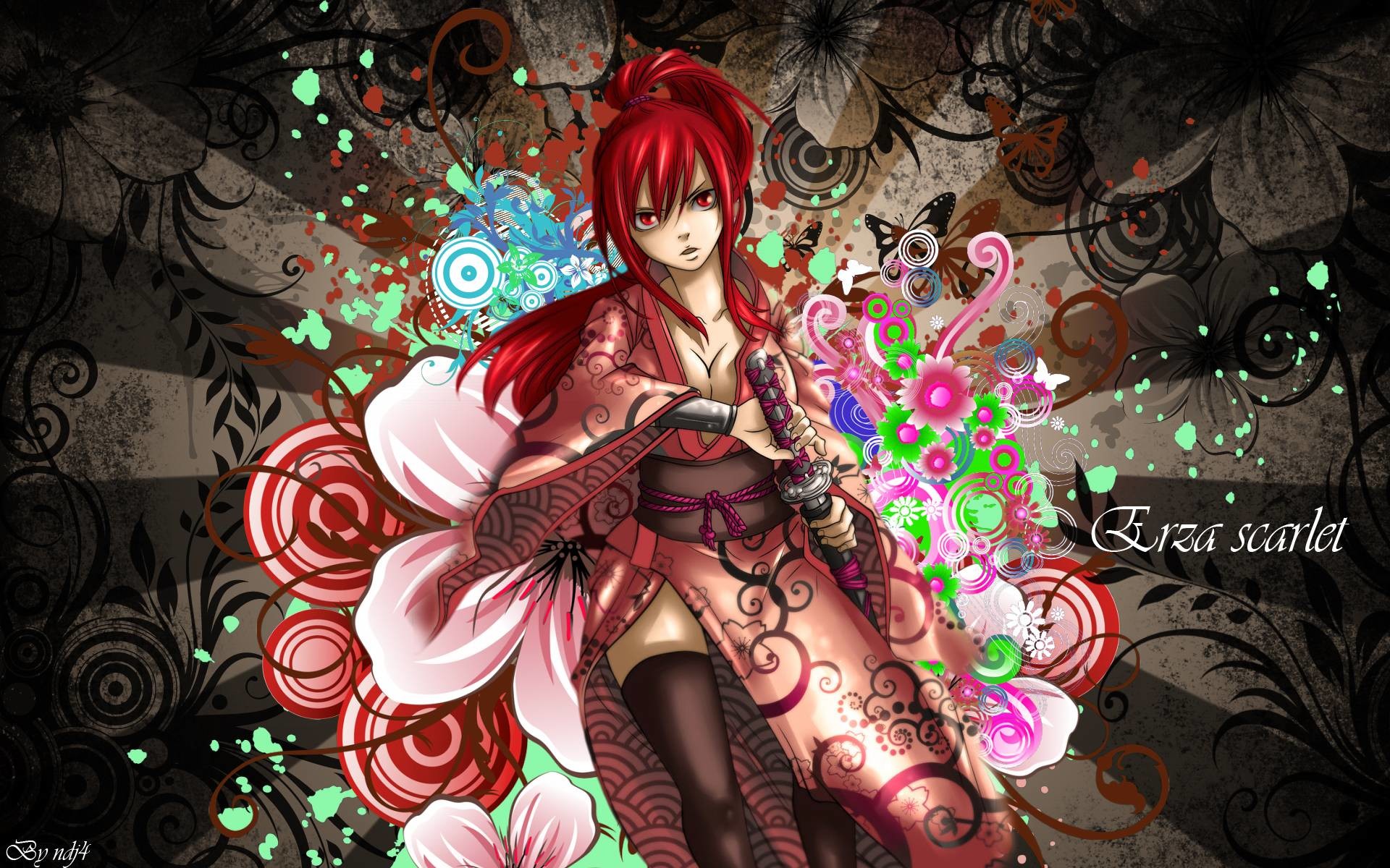 1920x1200 Erza Scarlet Wallpapers - Viewing Gallery