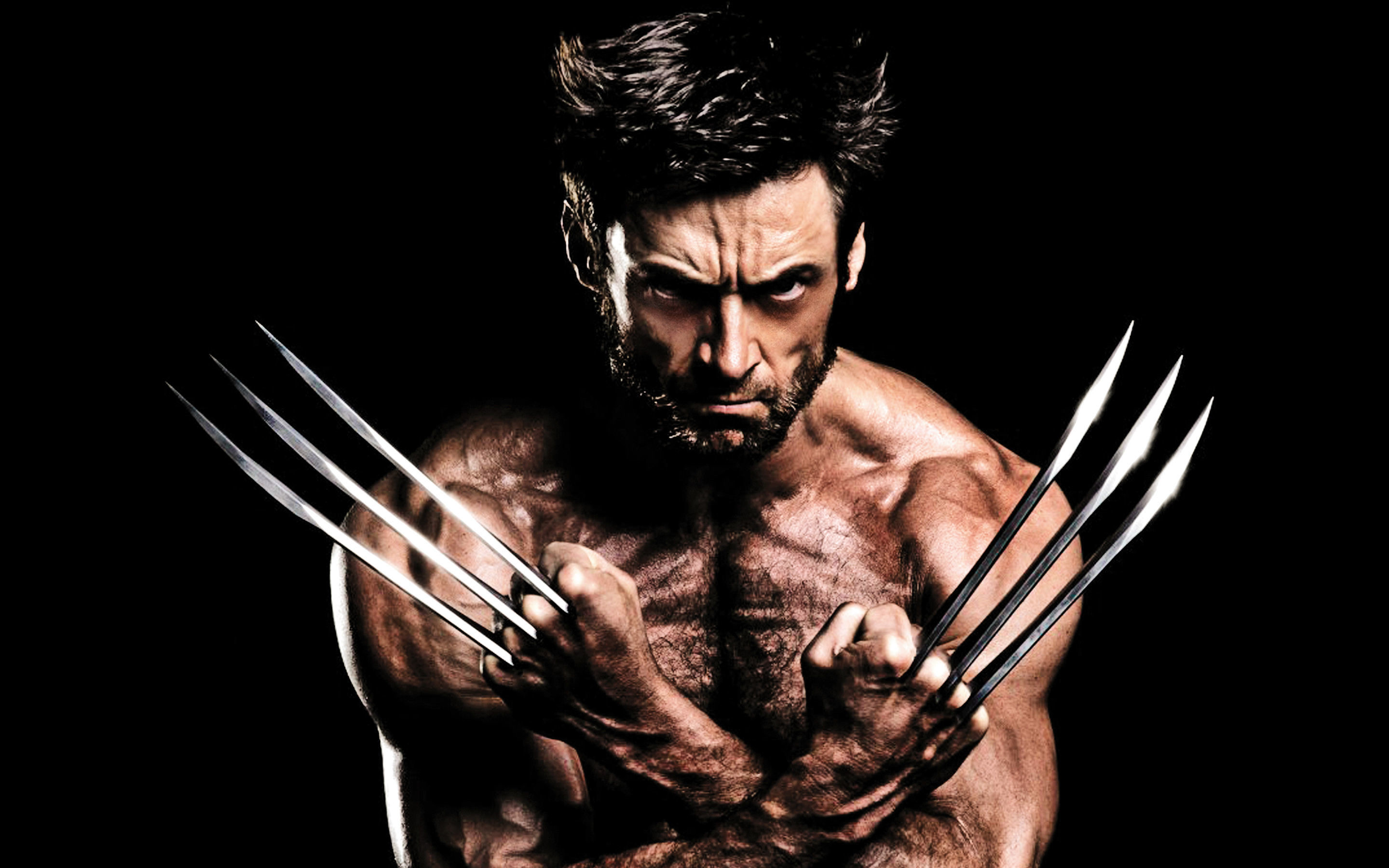 2880x1800 Hugh Jackman has been spotted filming a fight scene for the upcoming ' Wolverine' movie.