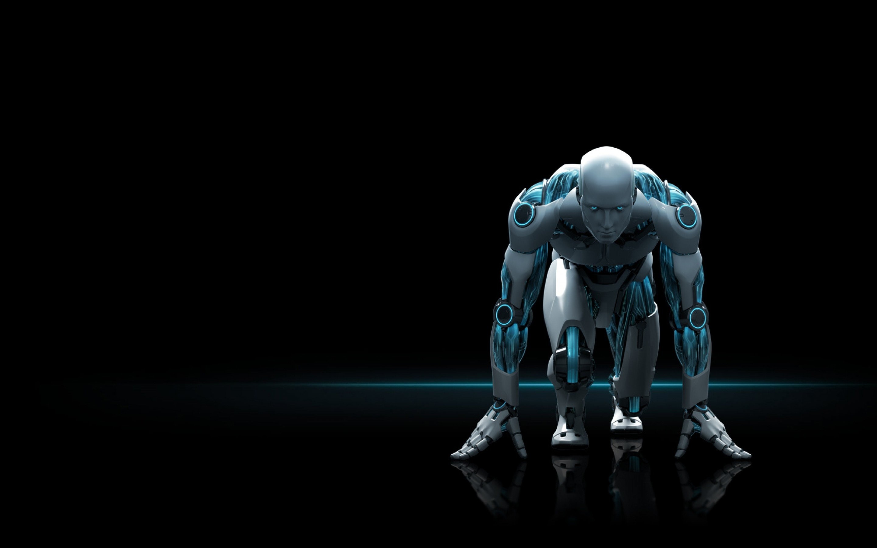 2880x1800 robot, futuristic, , scifi, cool, mobile, cyborg vector, technics Wallpaper  HD