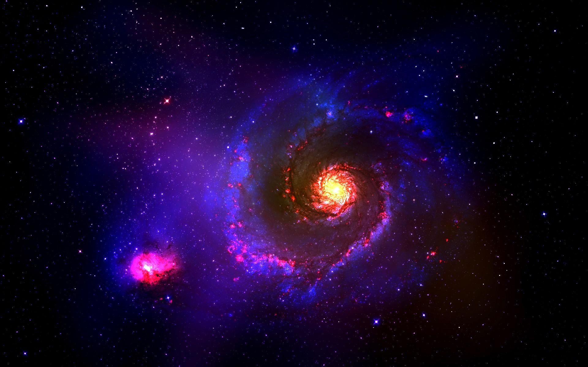 1920x1200 sci fi Science-Fiction-Galaxie Sterne Nebel Farbe Staubraum Universum fÃ¼r  Desktop-
