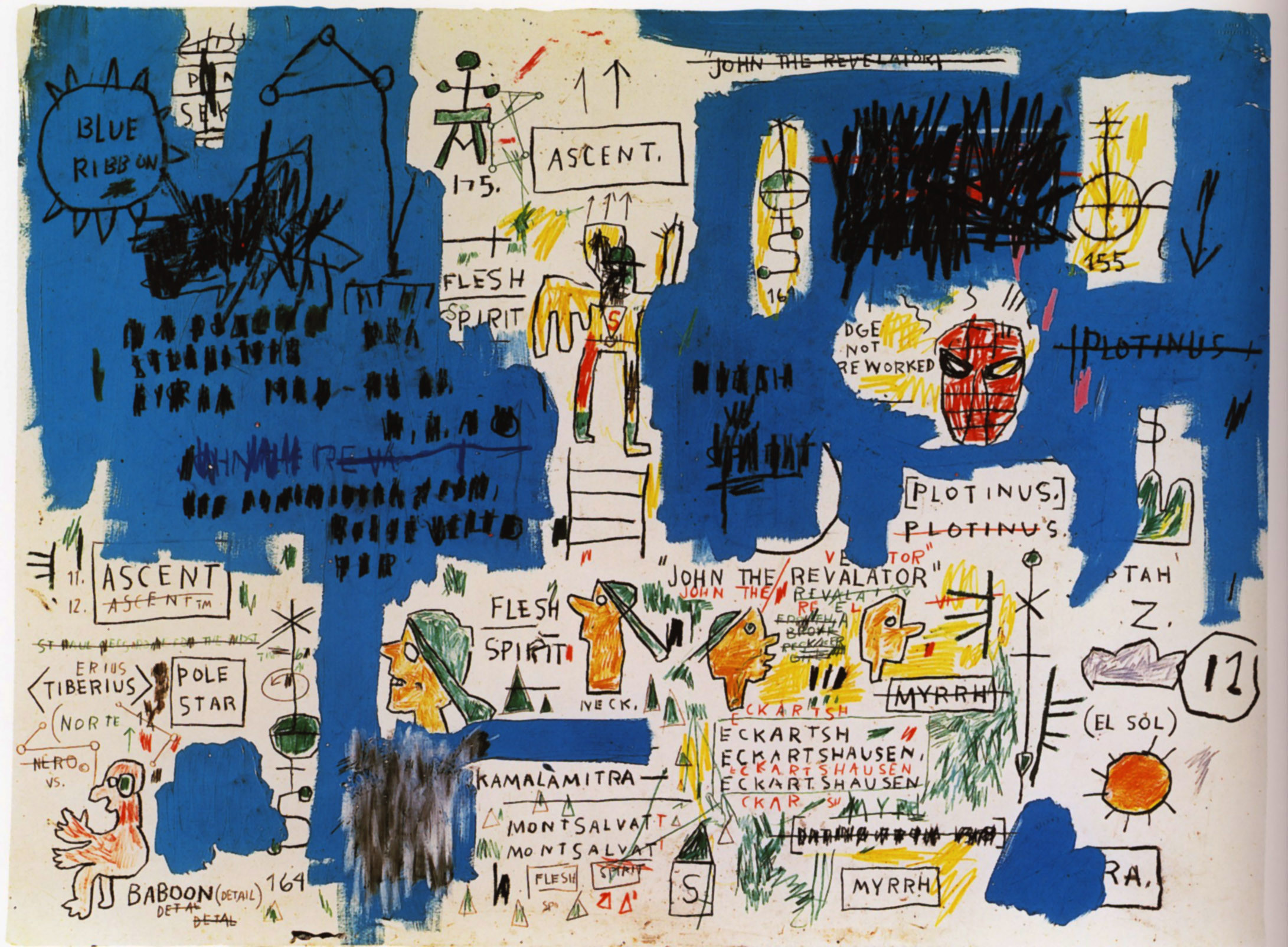 2182x1604 Jean-Michel Basquiat, Ascent on ArtStack
