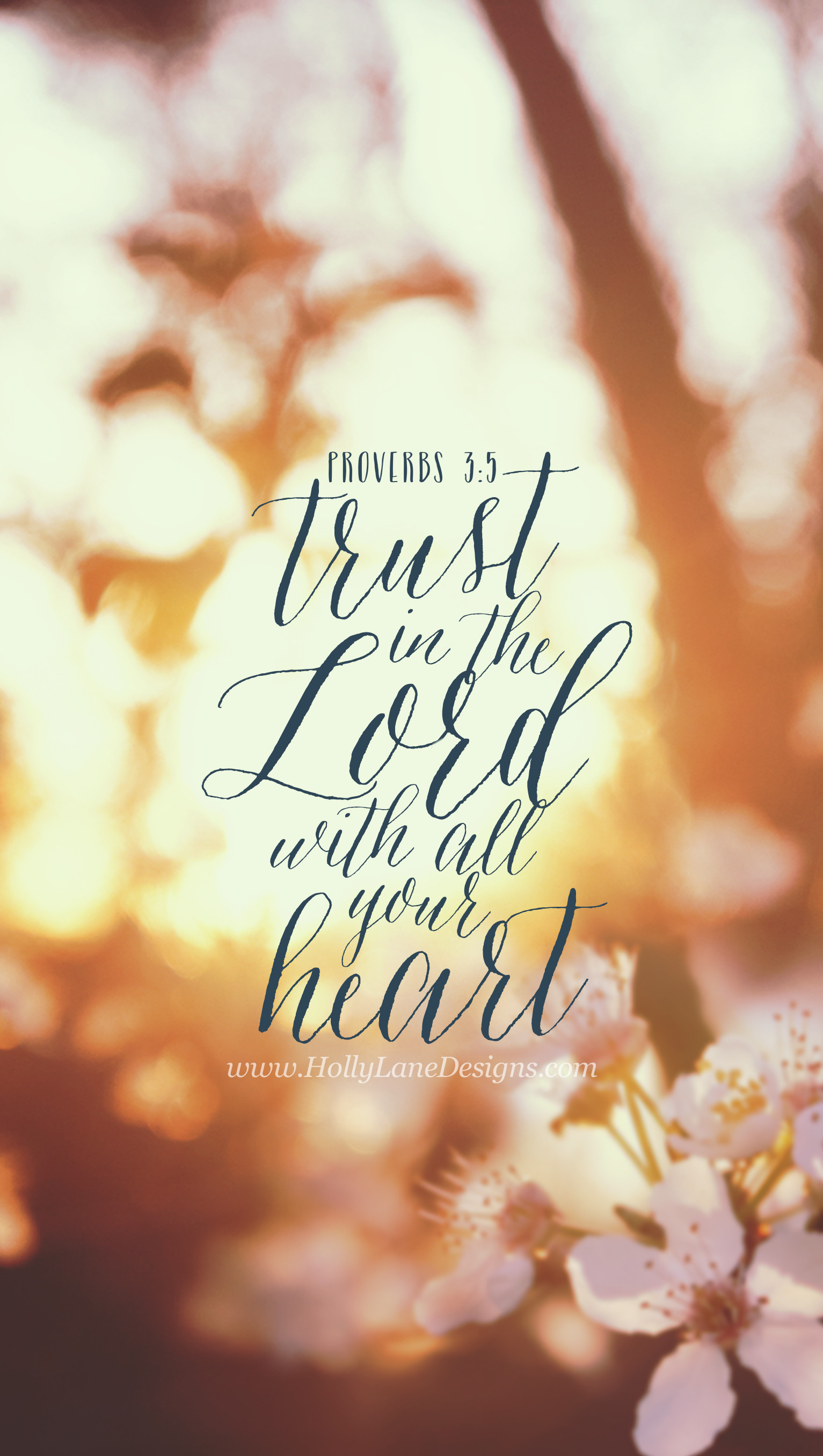 1533x2712 Trust in the Lord. Bible Verse Wallpaper ...