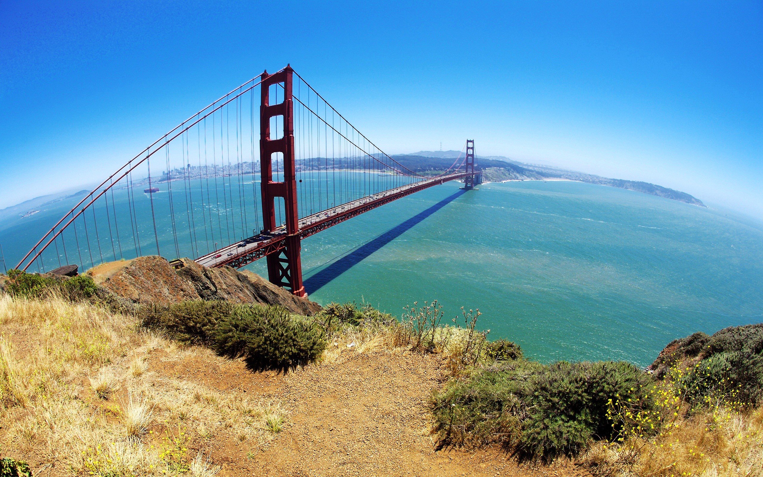 2560x1600 Golden Gate Bridge HD 1080p