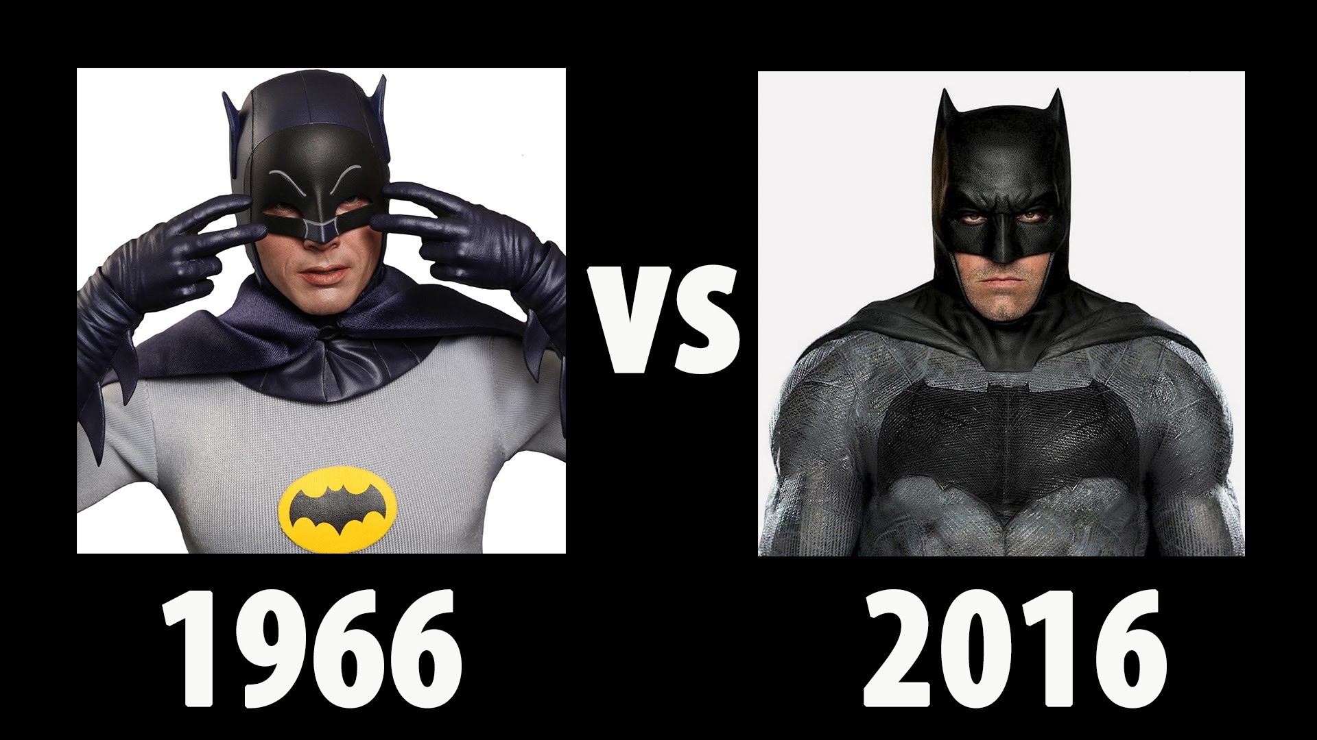 1920x1080 BATMAN 2016 VS BATMAN 1966