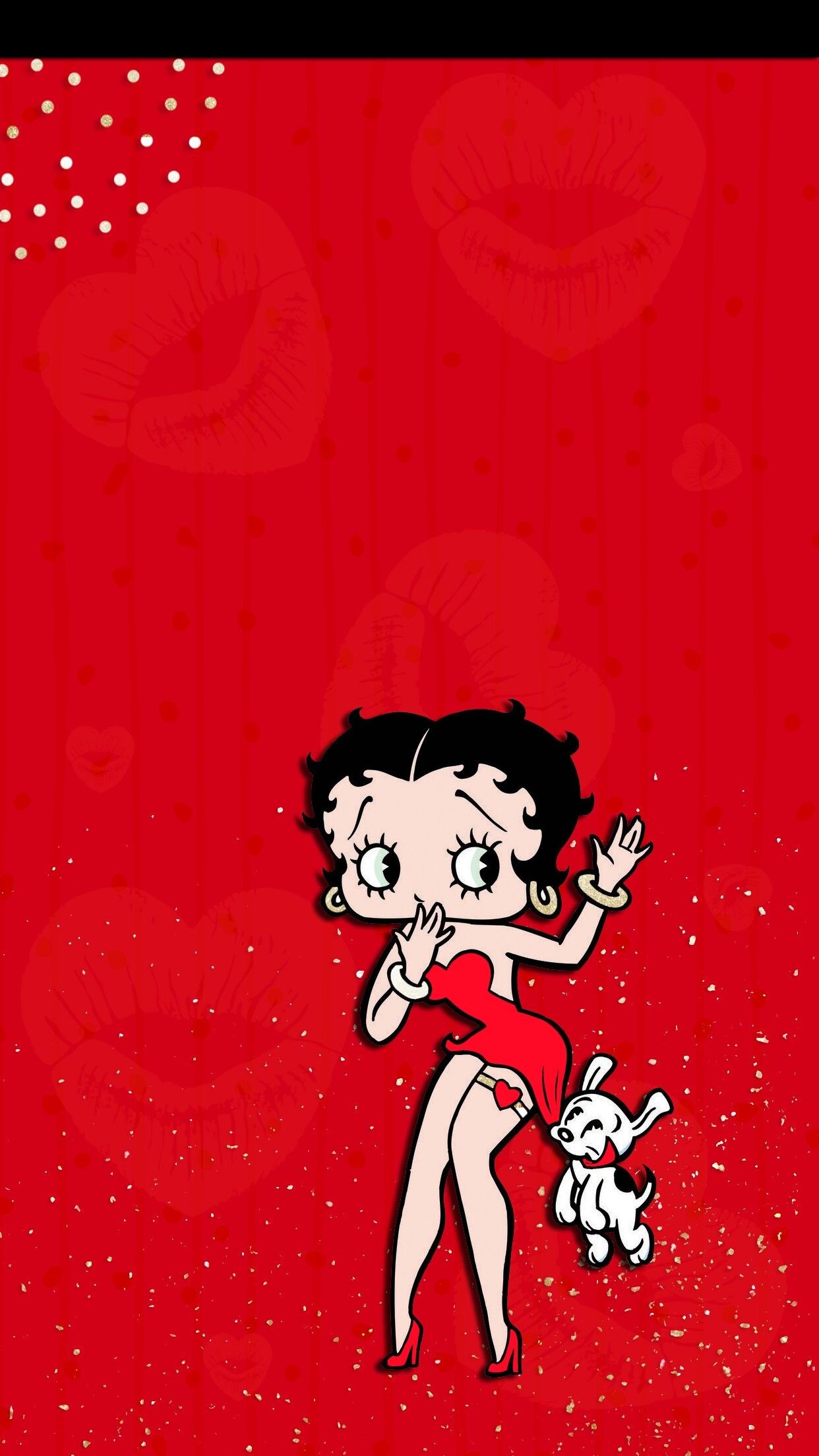 1242x2208 Betty Boop Pictures Â· Red Wallpaper, Locked Wallpaper, Holiday Wallpaper,  Mobile Wallpaper, Iphone Wallpaper, Wallpaper