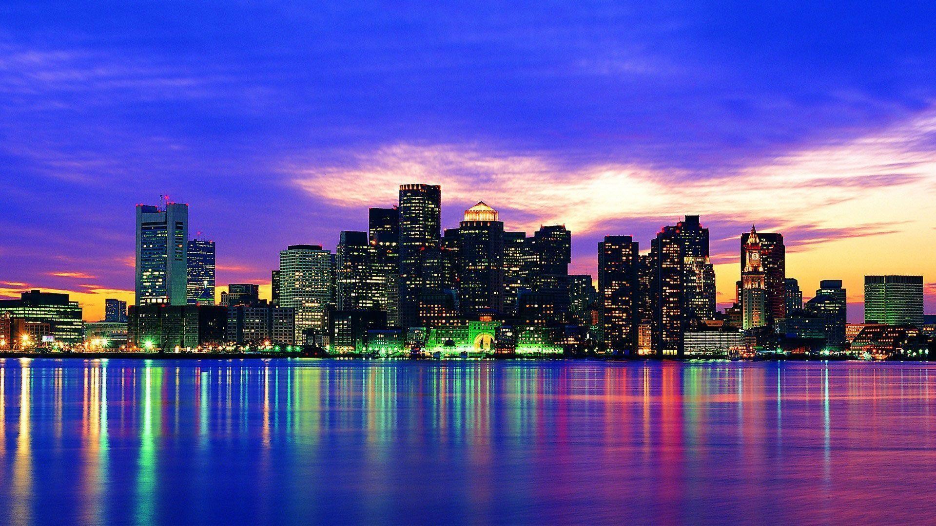 1920x1080 New York City Skyline at Night Wallpaper Wide or HD | Photography .