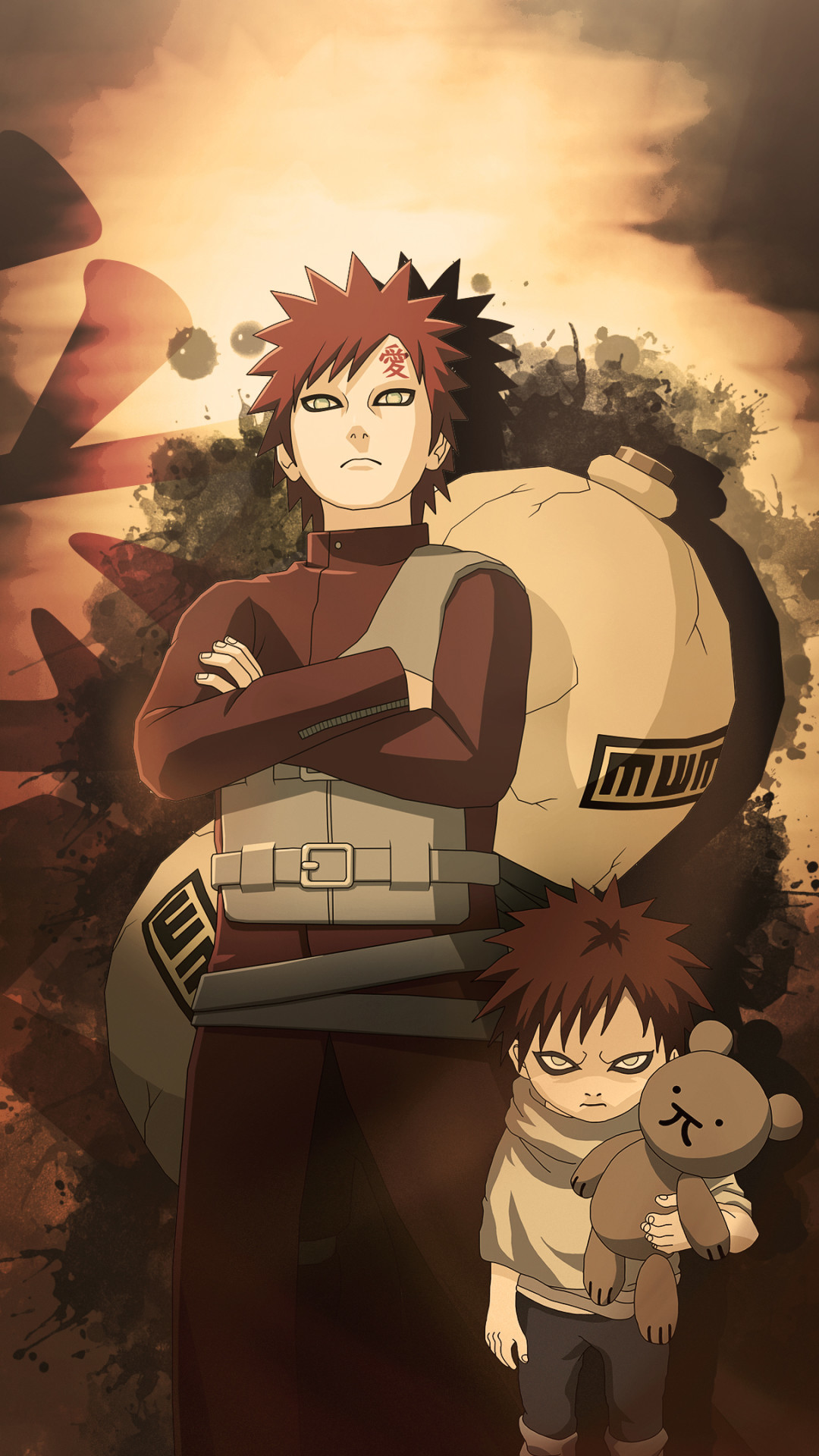 1080x1920  Anime Naruto Gaara. Wallpaper 663177