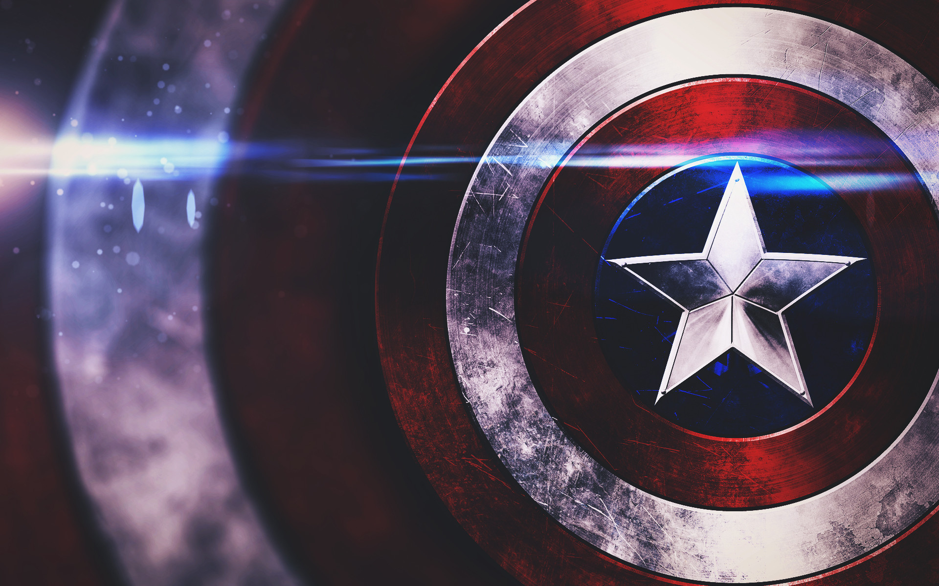 1920x1200 HD Shield Captain America Wallpaper