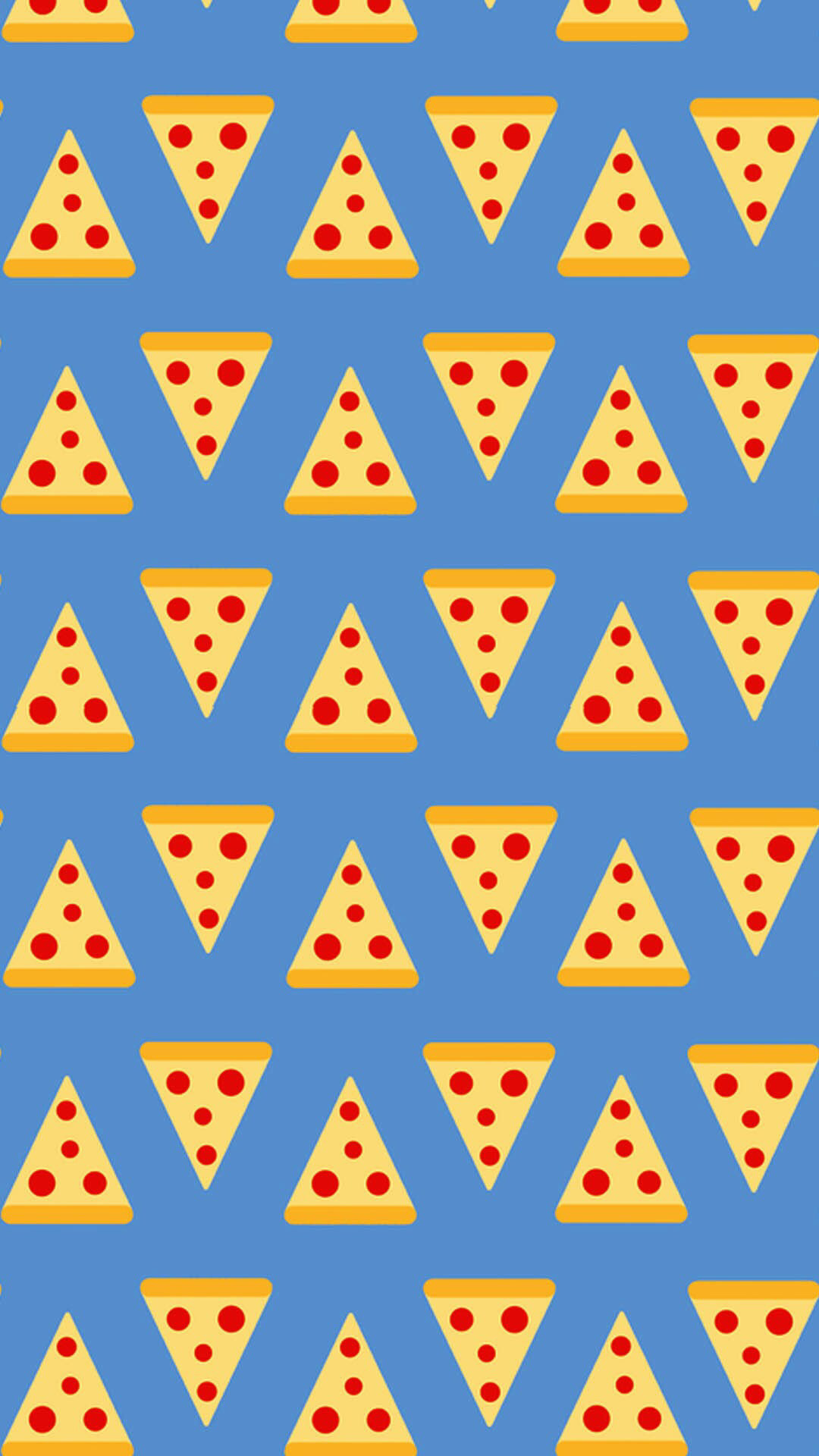 1080x1920 Pepperoni pizza print Â· Pizza StuffCellphone WallpaperEmoji ...