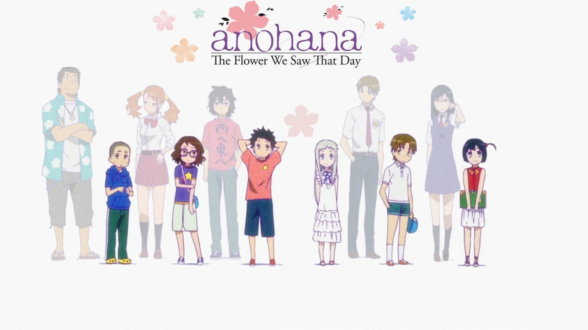 1920x1080 Anohana The Flower We Saw That Day Wallpapers - WallpaperVortex.com