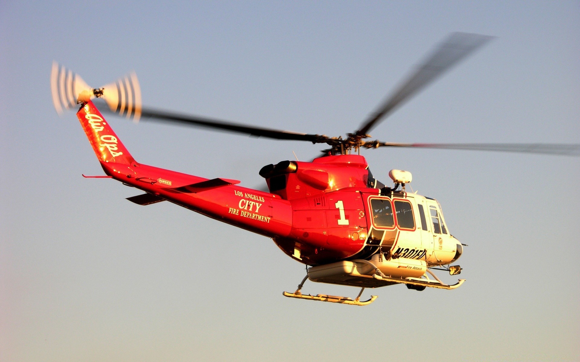 1920x1200 Los Angeles City Fire Department Helicopter. Android wallpapers for free.