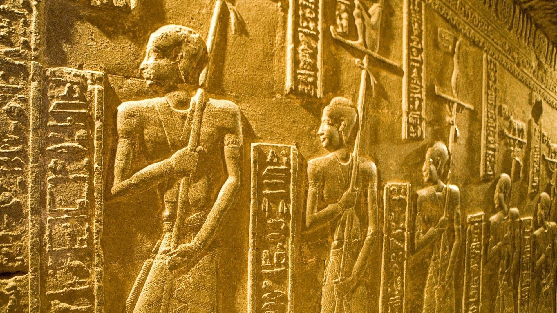 1920x1080 Egyptian Hieroglyphics Wallpaper | Modern Design