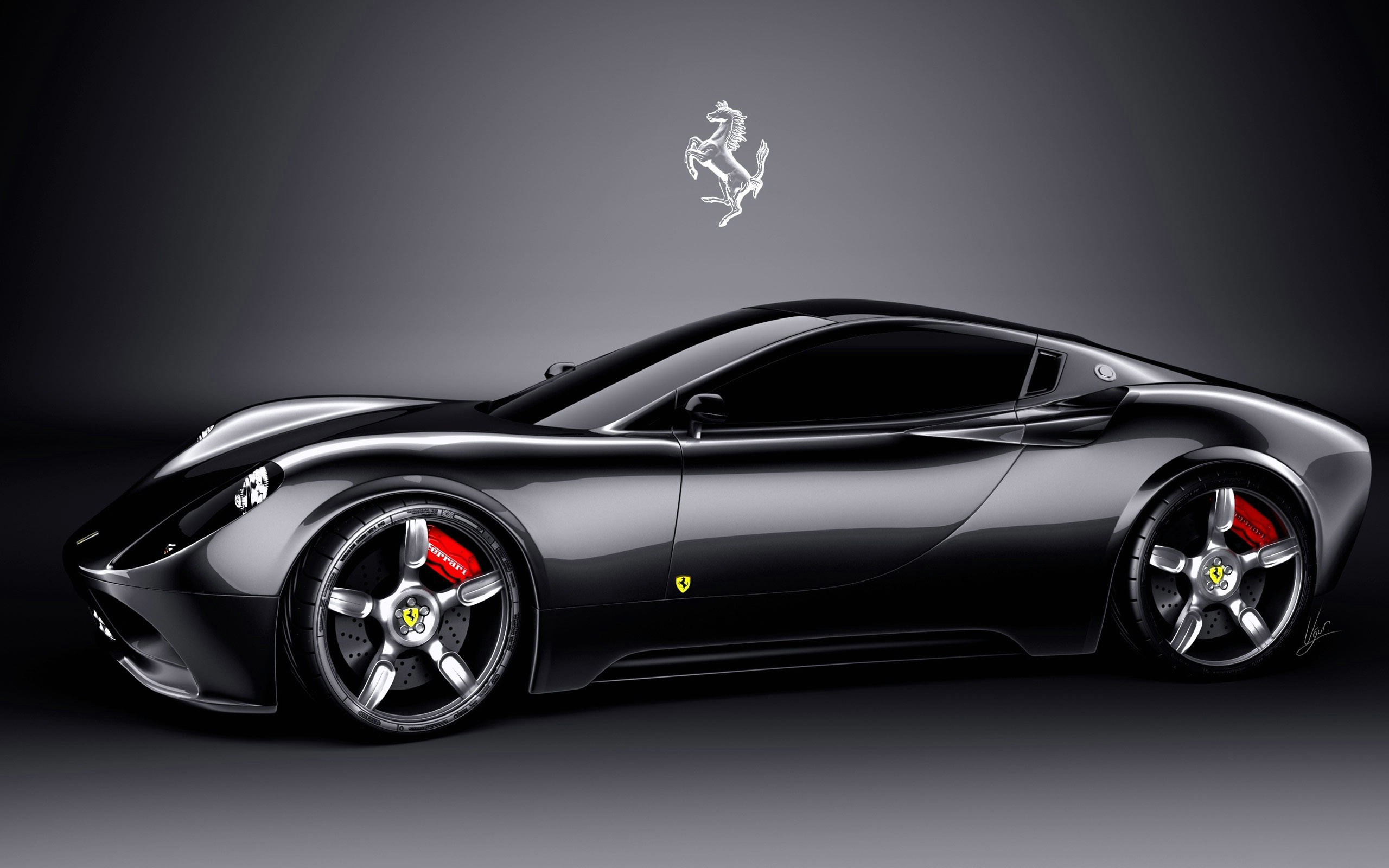 2560x1600 Ferrari Concept Car wallpapers Wallpapers) – Wallpapers For Desktop