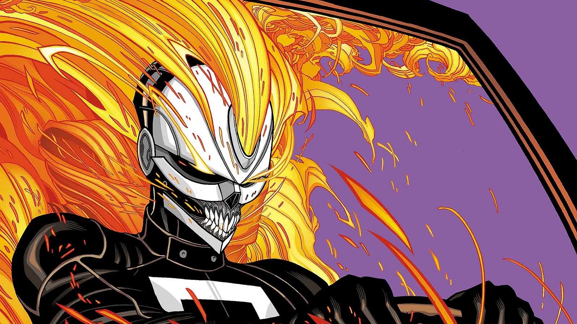 1920x1080 Comics - Ghost Rider Robbie Reyes All-New Ghost Rider Wallpaper