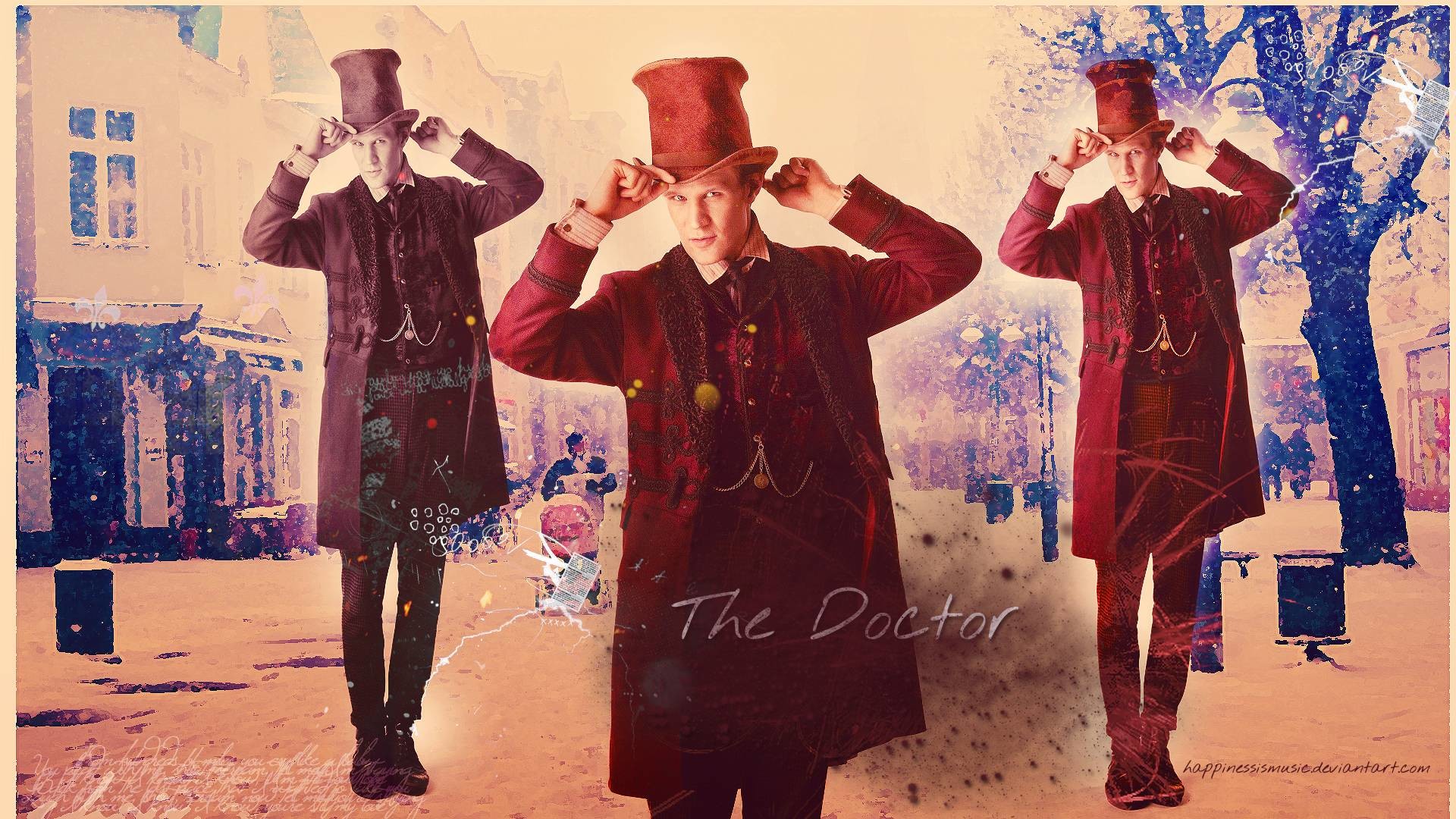 1920x1080 DeviantArt: More Like The eleventh Doctor Wallpaper 2 by .