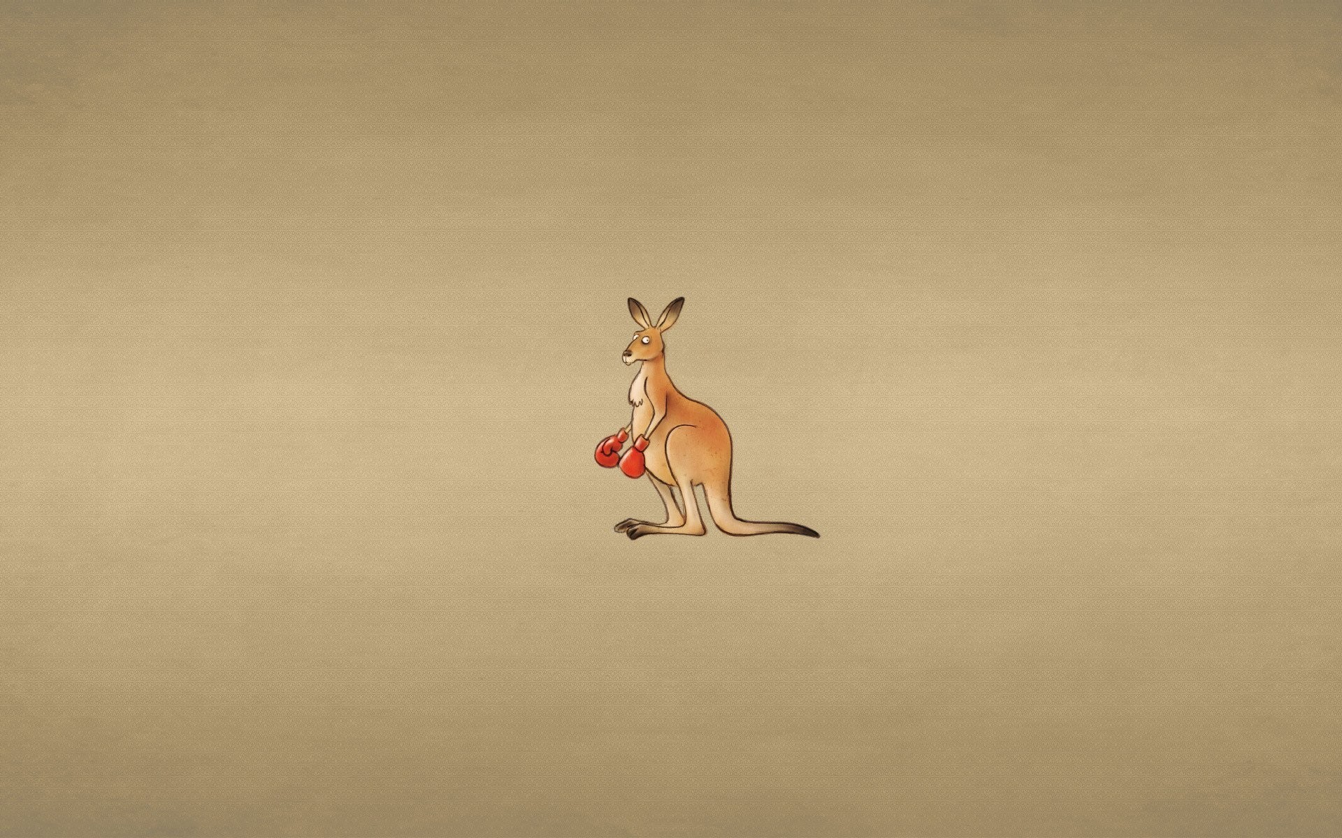 1920x1200 kangaroo kangaroo boxing gloves dusky background penetrating glance  minimalism animals