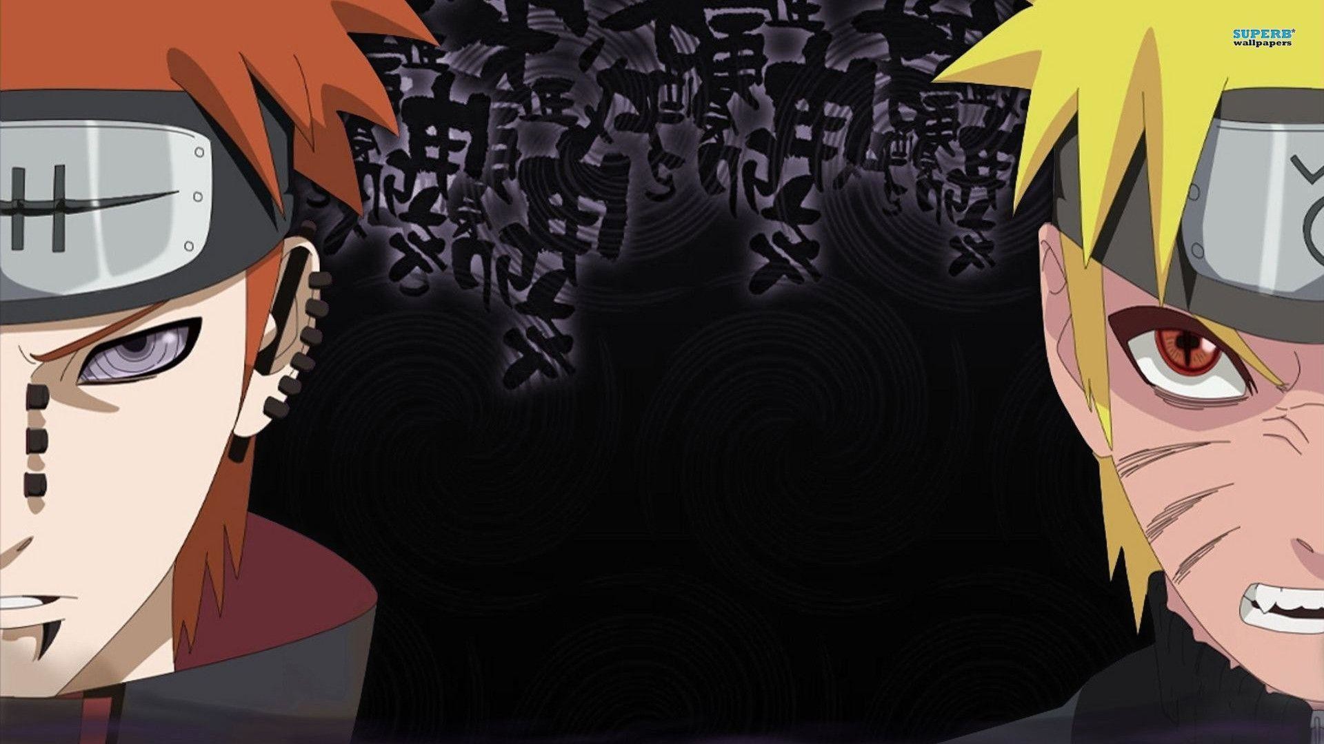 1920x1080 Naruto Uzumaki and Pain wallpaper - Anime wallpapers - #