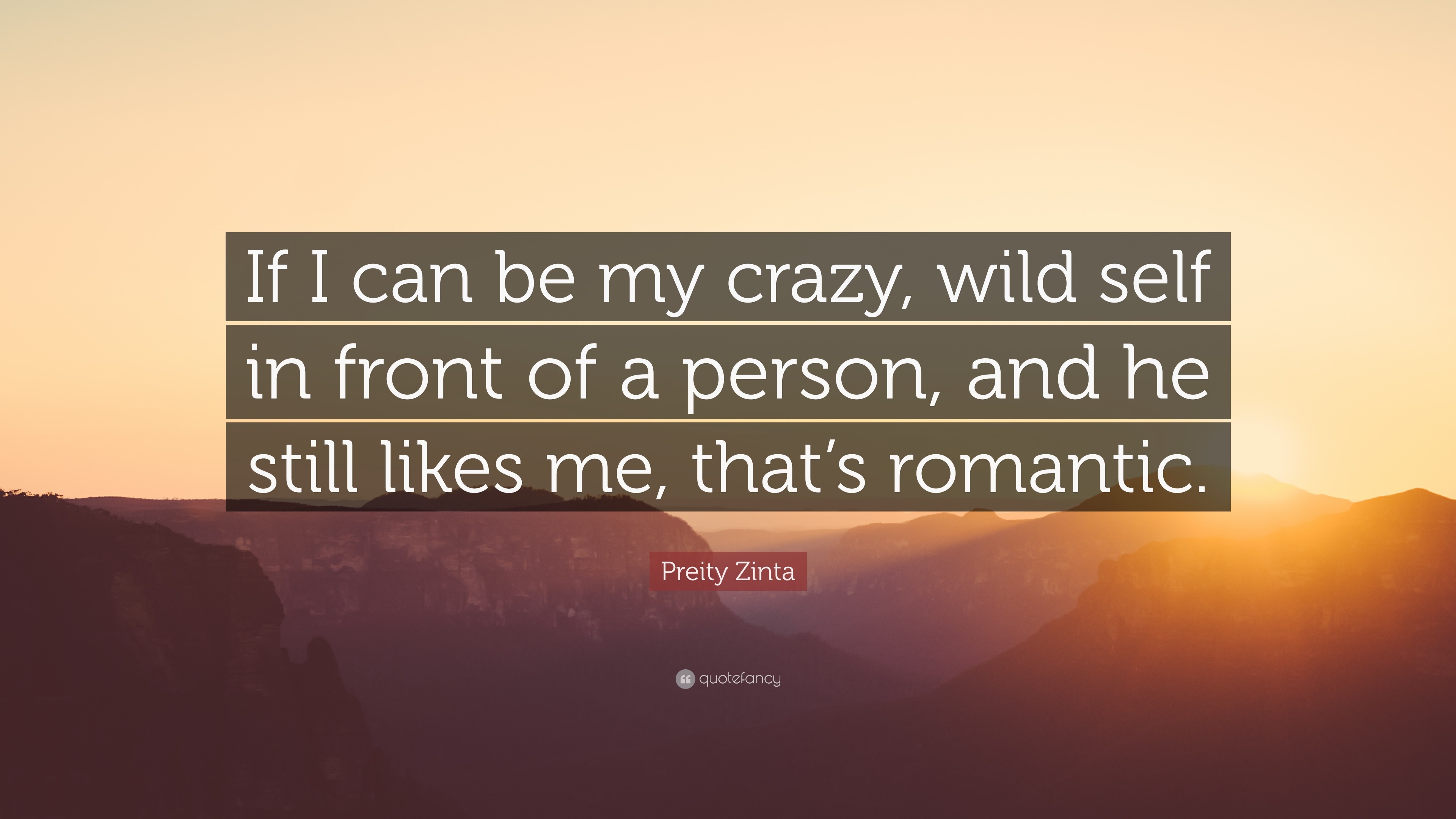 3840x2160 Preity Zinta Quote: “If I can be my crazy, wild self in front
