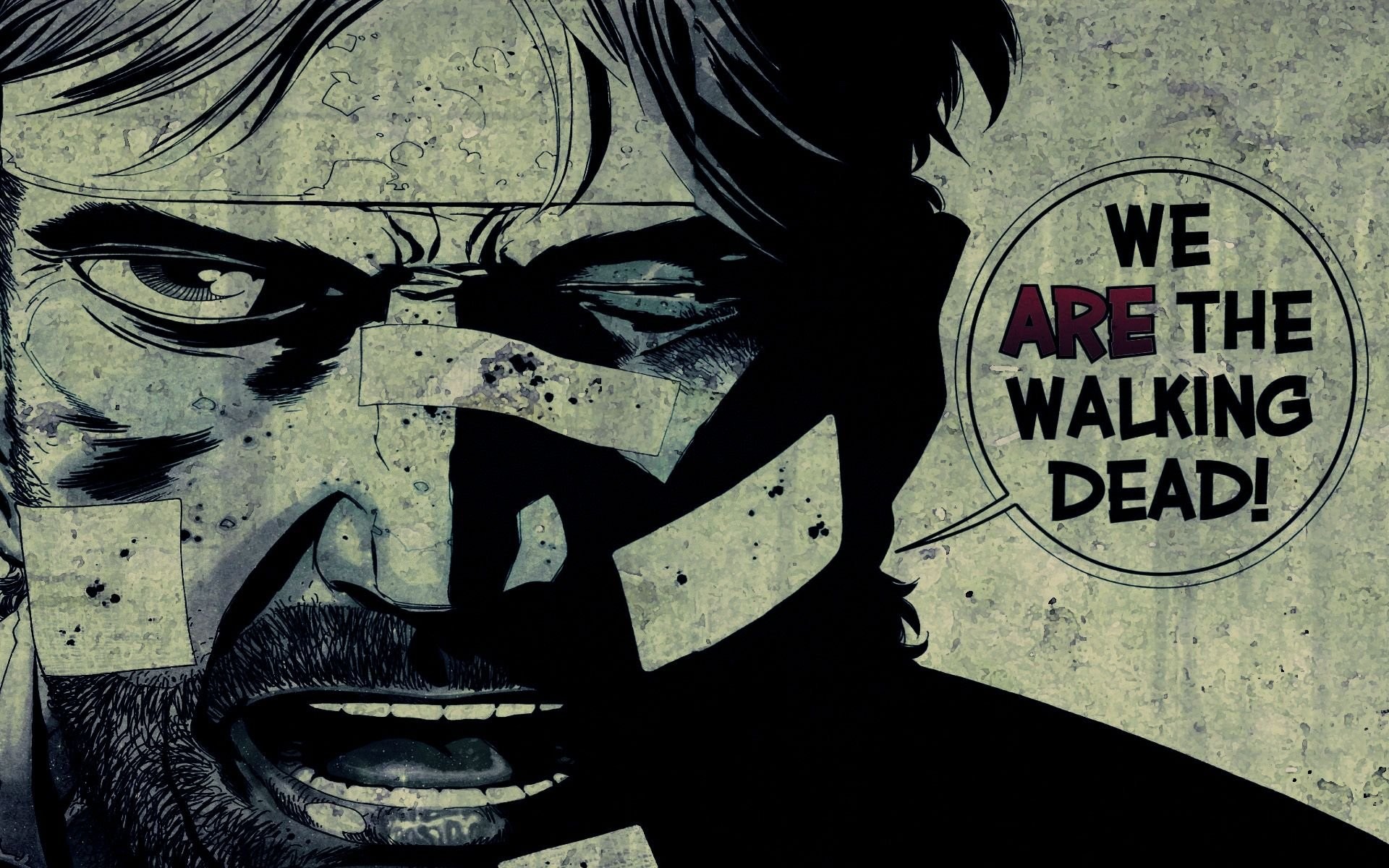 1920x1200 Walking Dead Comic We Are The ...