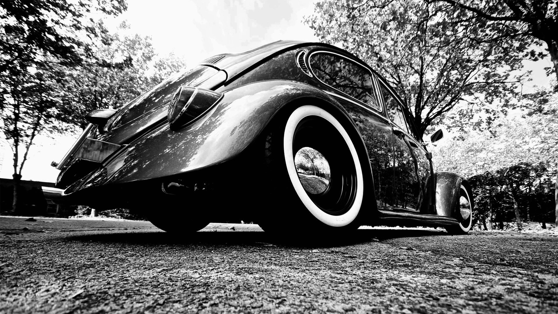 1920x1080 Old future shiny Volkswagen Beetle wallpaper |  .