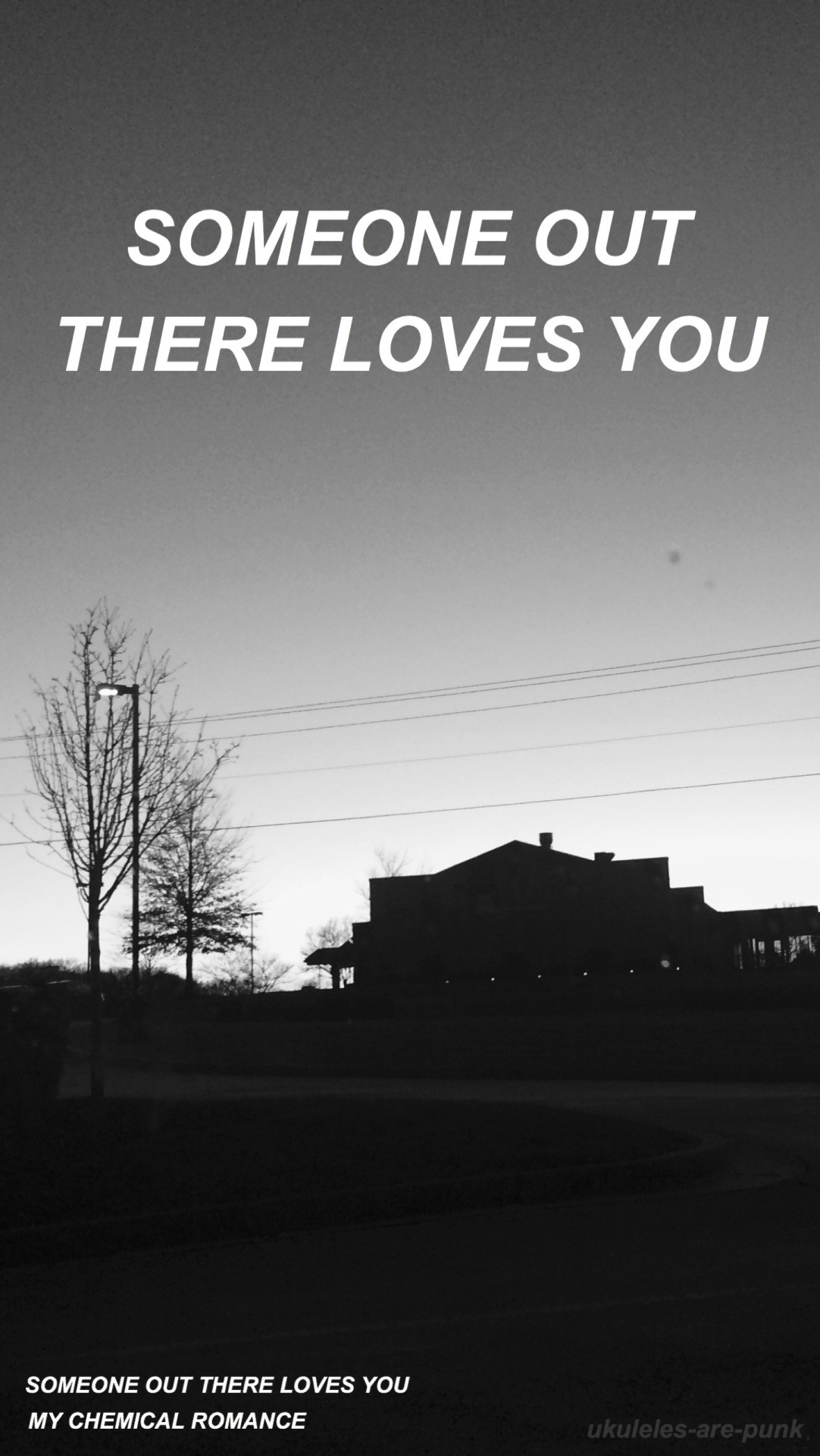 1082x1920 MY CHEMICAL ROMANCE backgrounds // black & white aesthetic