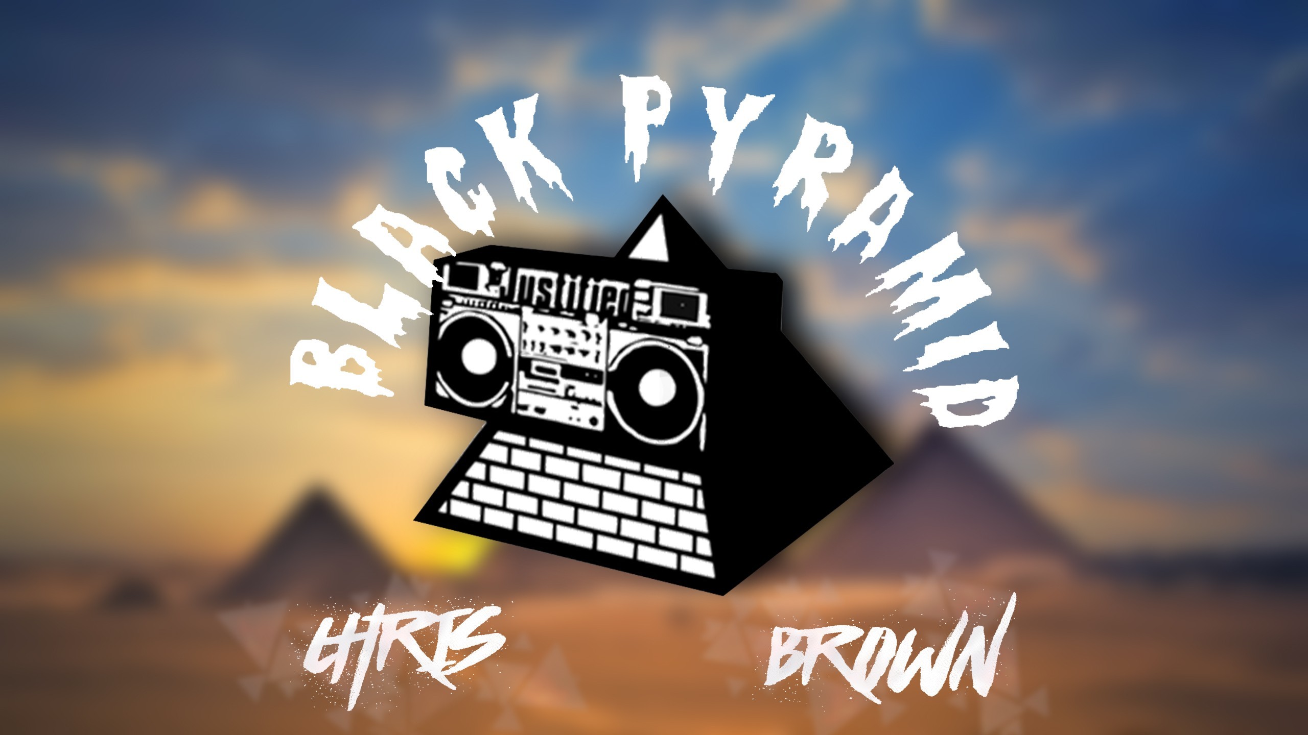2560x1440 General  black pyramid chris brown breezy