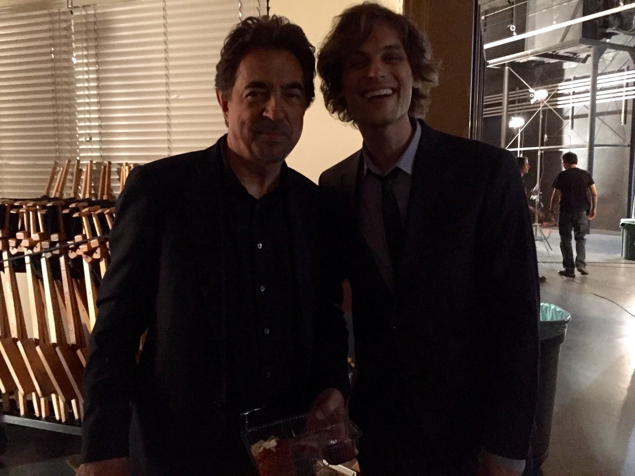 2048x1536 Another awesome day on #CriminalMinds with @JoeMantegna and @GUBLERNATION  #setlife #SeasonXII - Photo by CM_SetReport