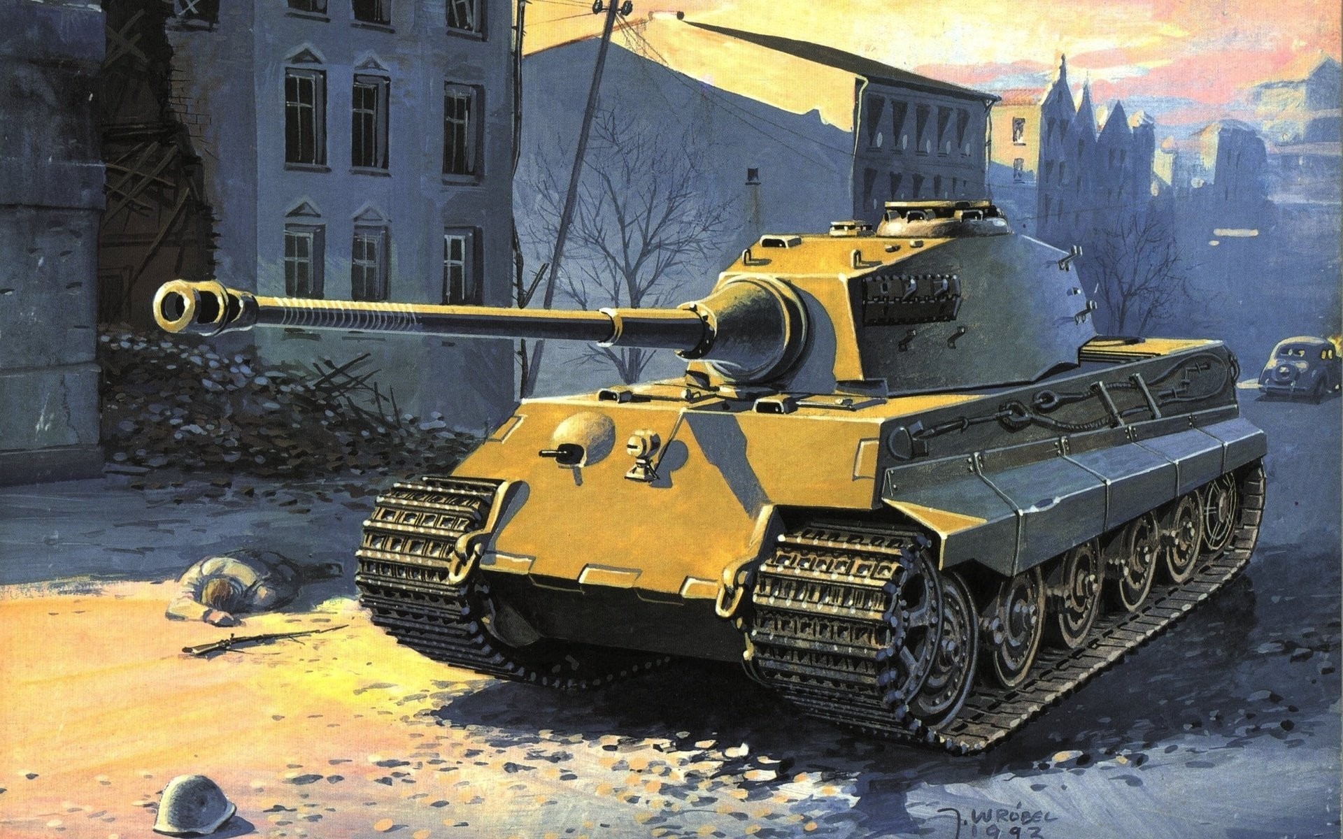 1920x1200 tiger 2 king tiger tank picture