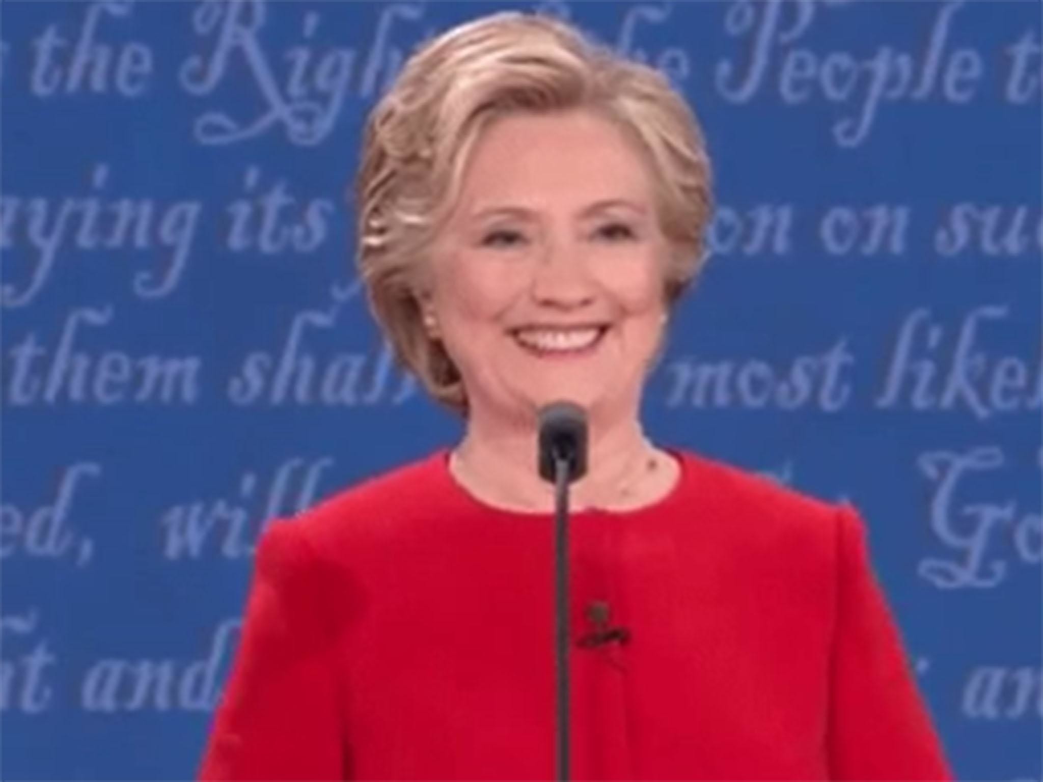 2048x1536 Hillary Clinton to Donald Trump: Anyone complaining about microphones is  'not having a good night' | The Independent