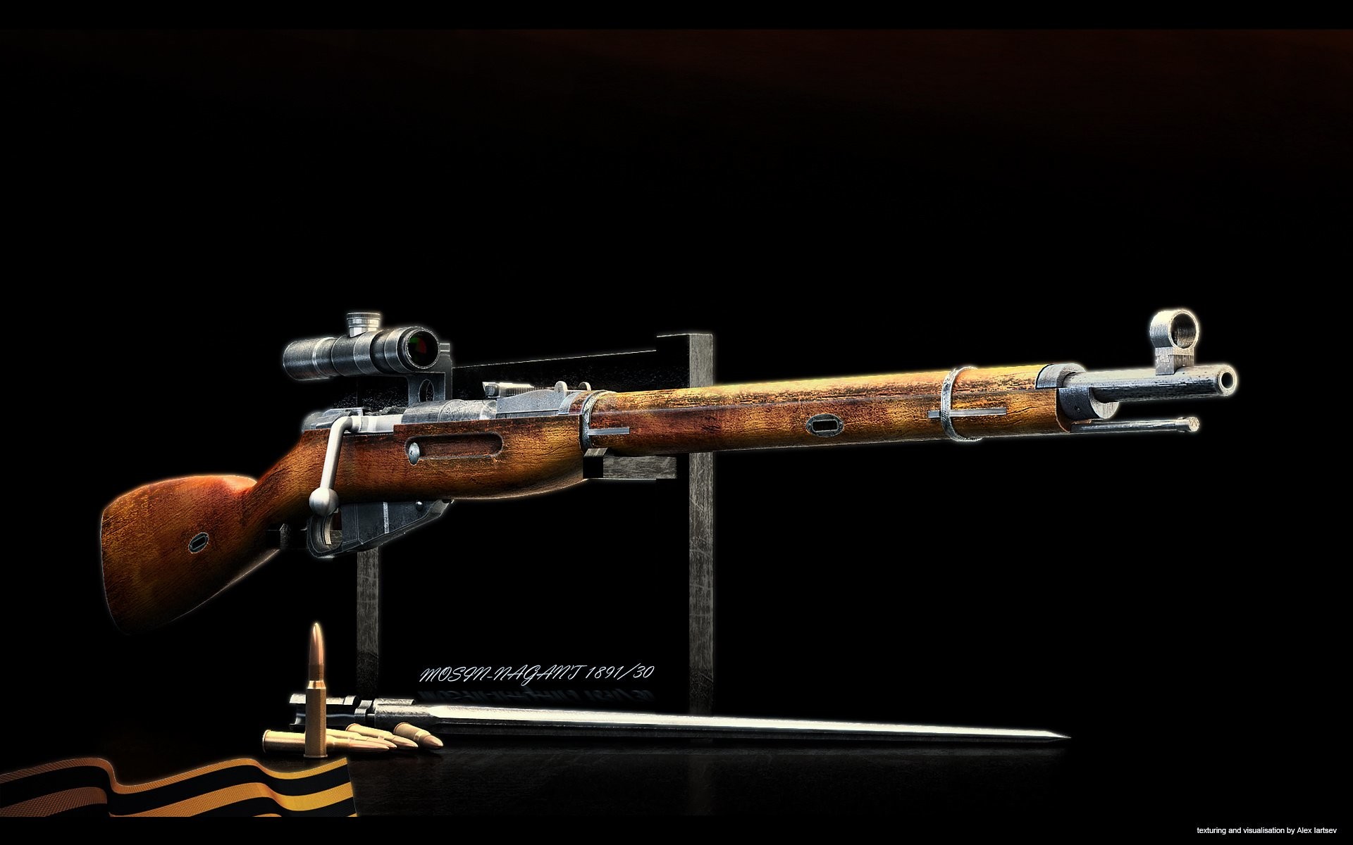 1920x1200 Mosin weapon sniper rifle gun military wallpaper |  | 309875 |  WallpaperUP